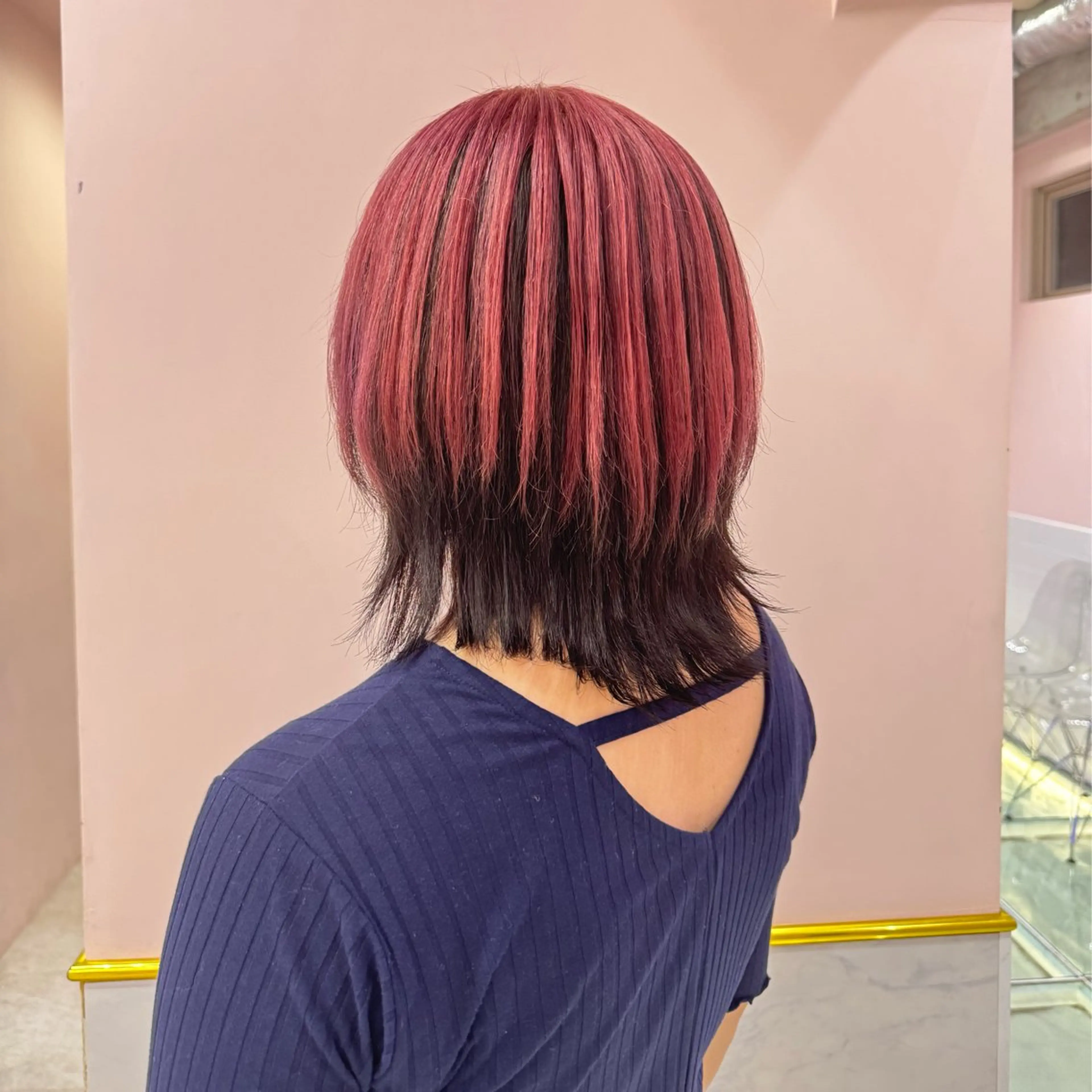 ミディアム カラー ヘアカラー トリートメント 高発色/デザイン ☀️toku☀️のヘアスタイル