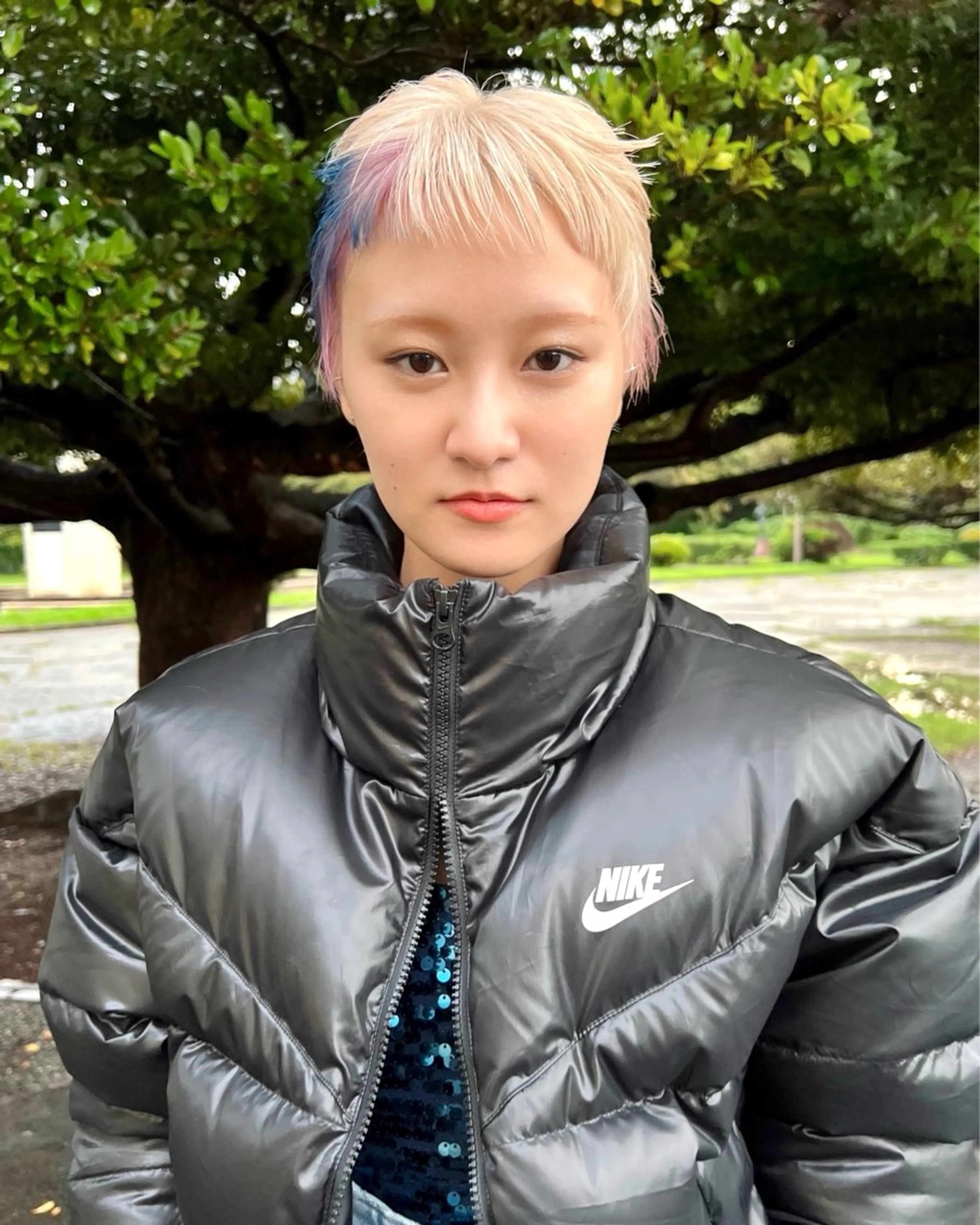 ショート カラー デザインカラー ショートヘア カット ヘアカラー トリートメント Kaito🐶/ デザイン/レイヤーのヘアスタイル