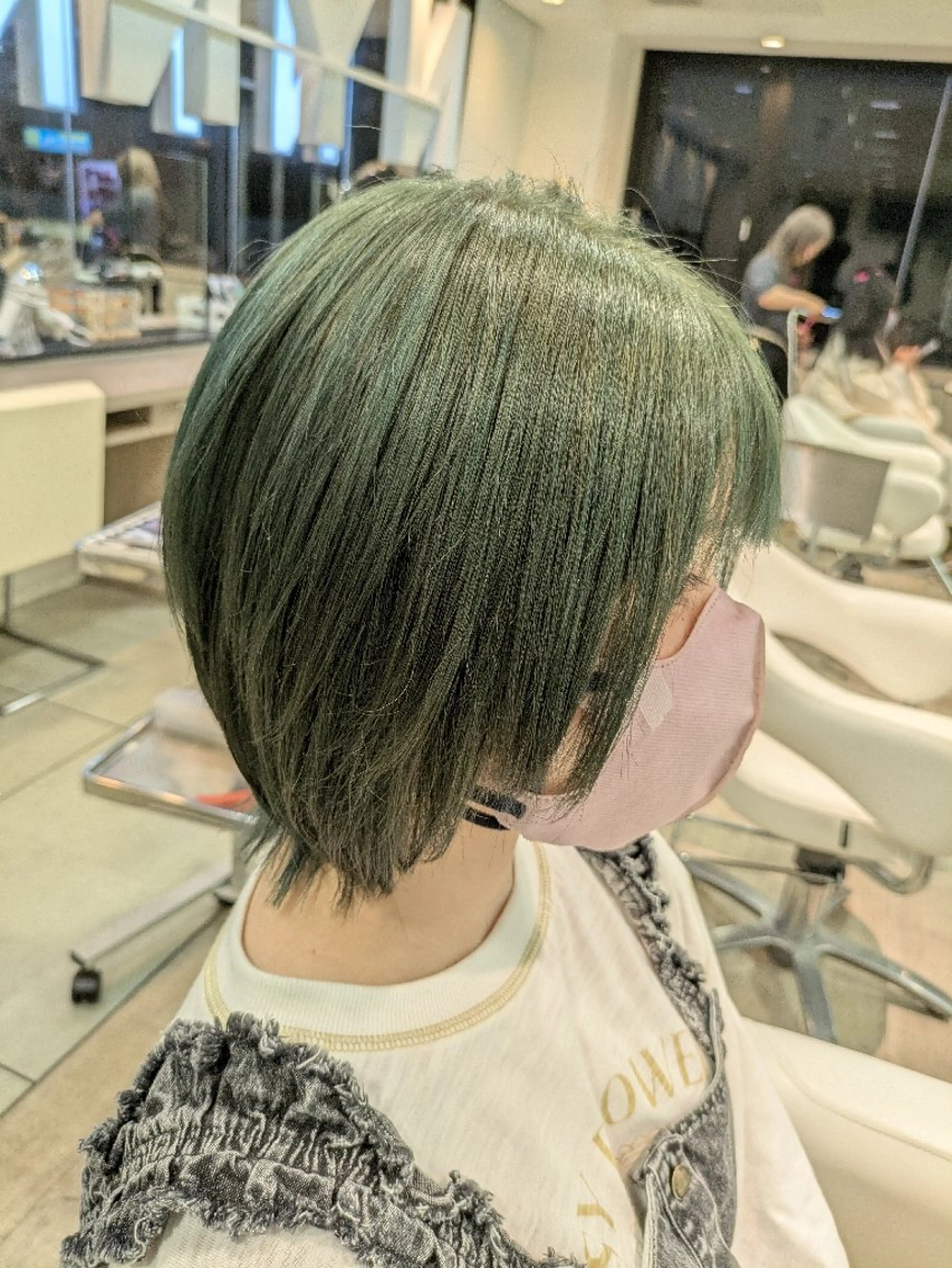ショート ヘアカラー トリートメント 小川 健治✨のヘアスタイル