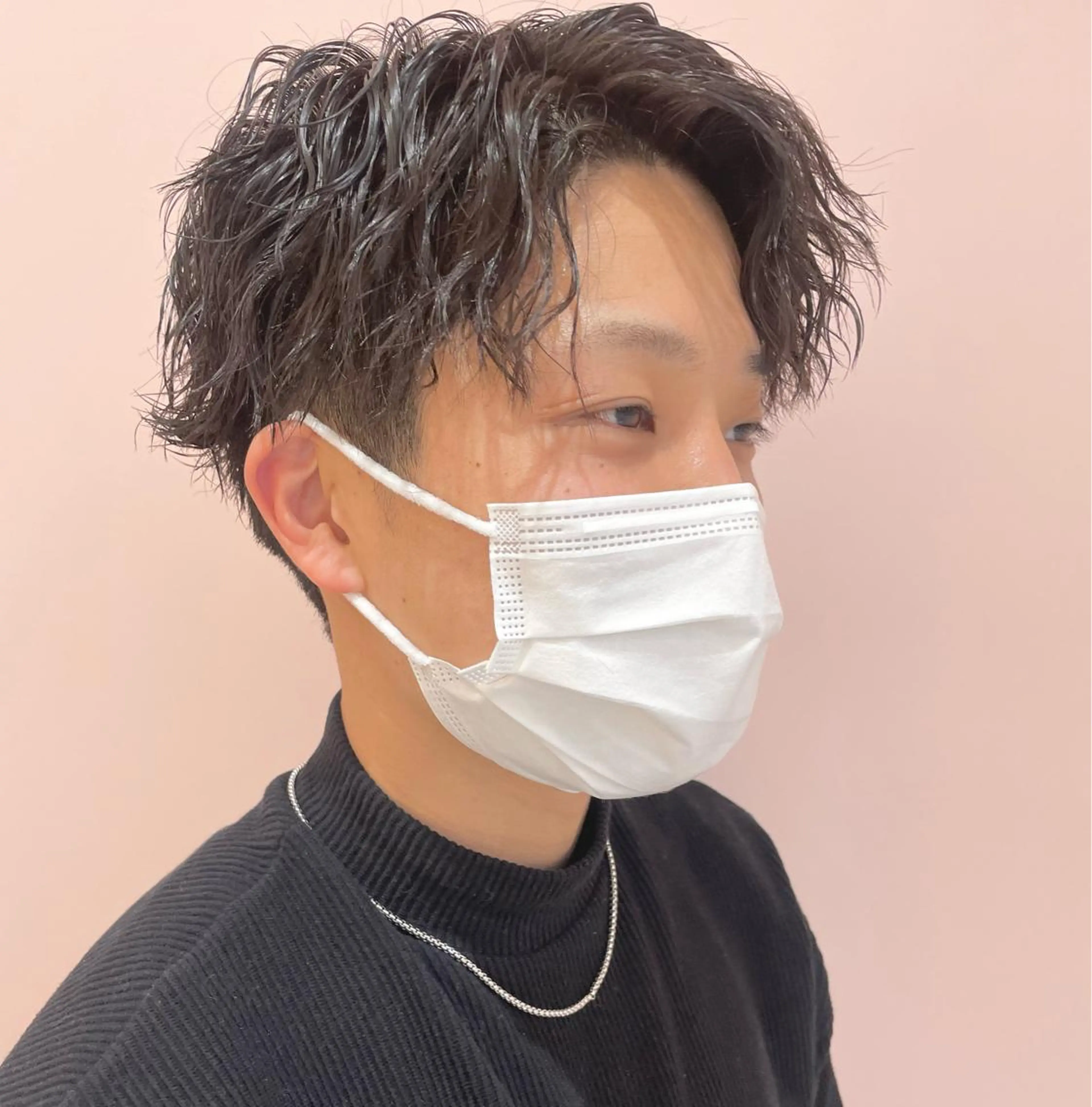 パーマ メンズ メンズパーマ ツイストスパイラルパーマ スパイラルパーマ レイヤー/ウルフ/ ハイトーンchimiのヘアスタイル