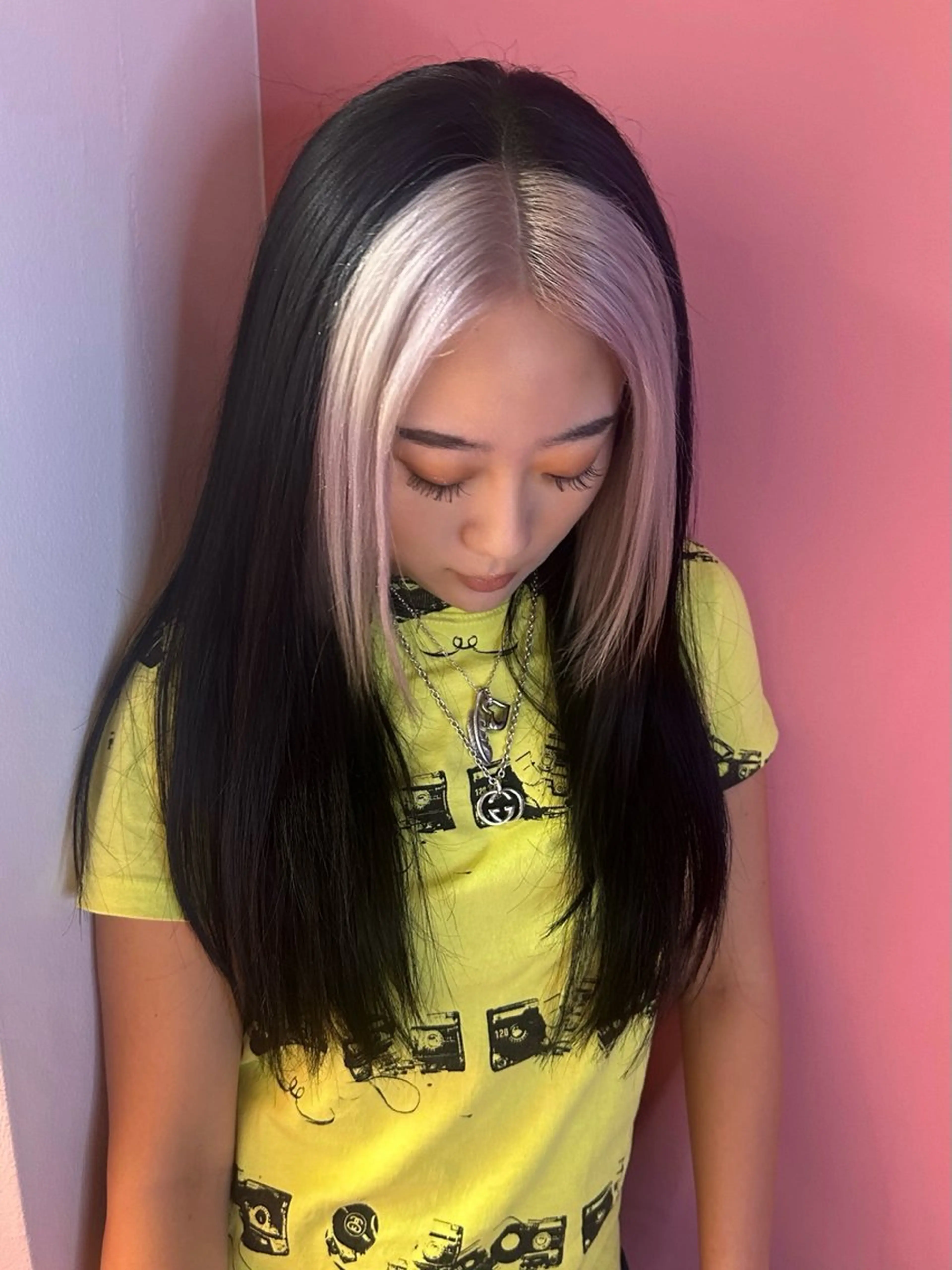 ロング ブリーチカラー /MAHIROのヘアスタイル