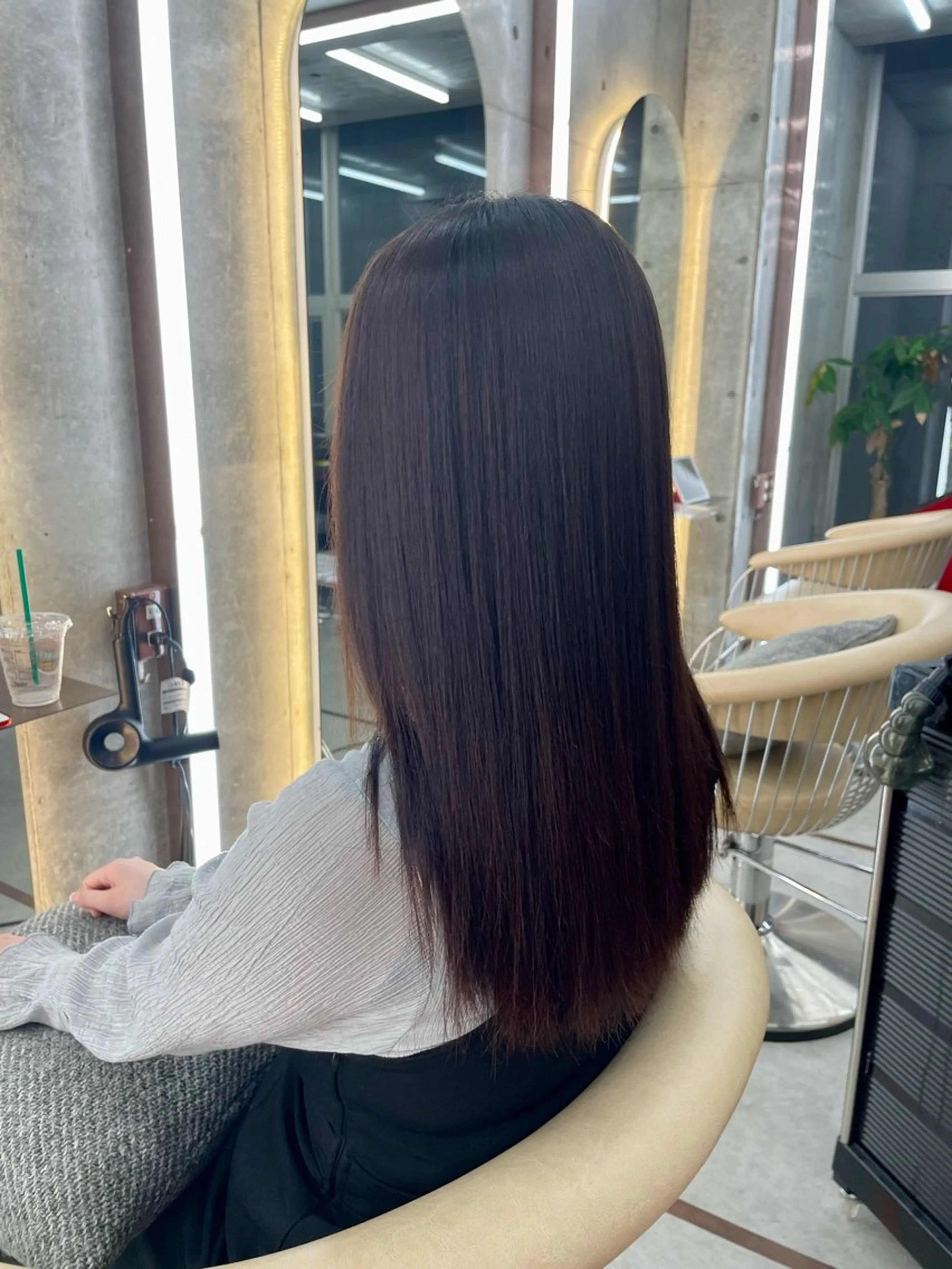 ロング カット 縮毛矯正 トリートメント 似合わせボブ🌟 艶髪特化💗村松優斗のヘアスタイル