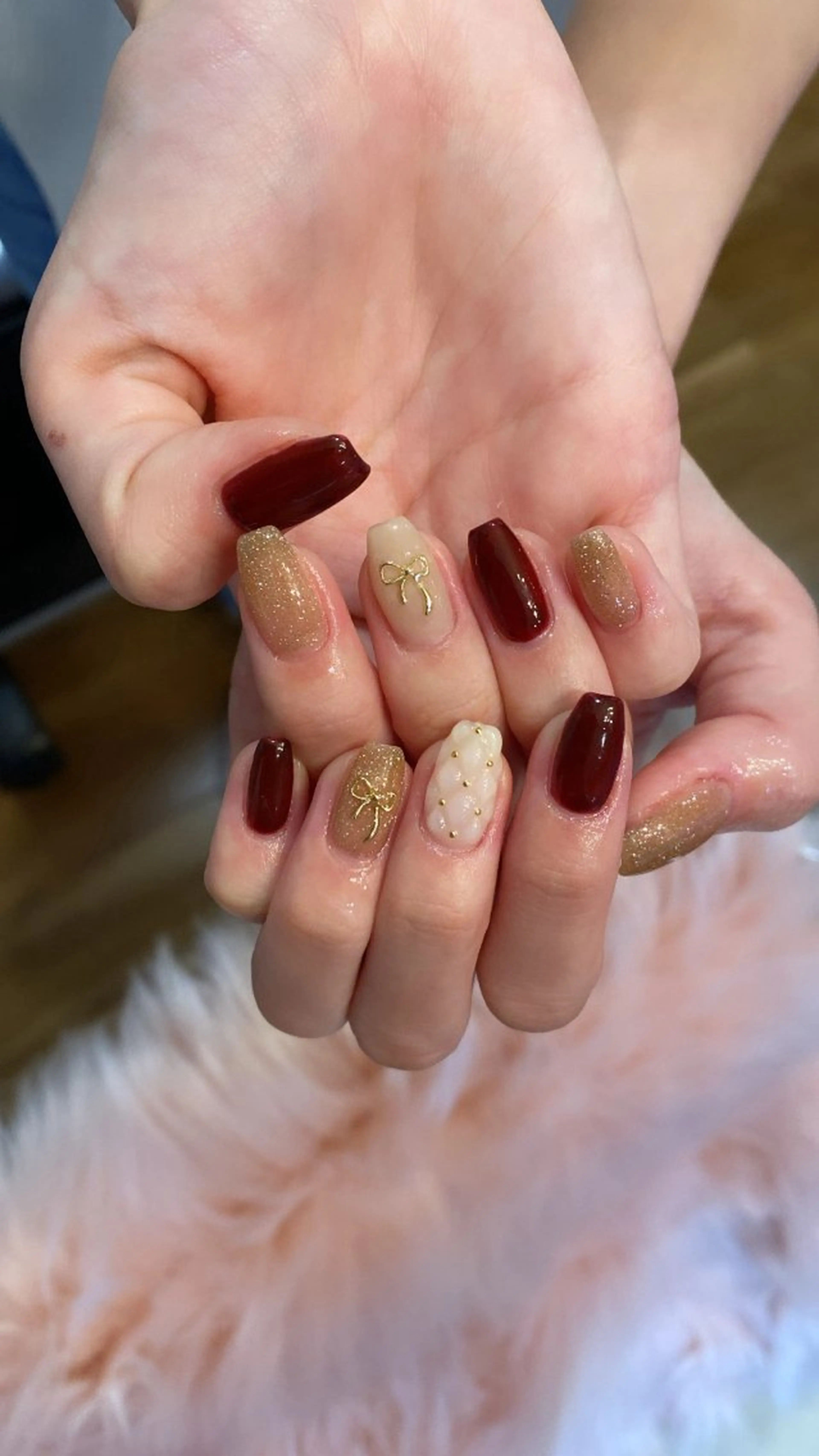 ネイル ハンドネイル crystal ⭐︎ colorのネイルデザイン