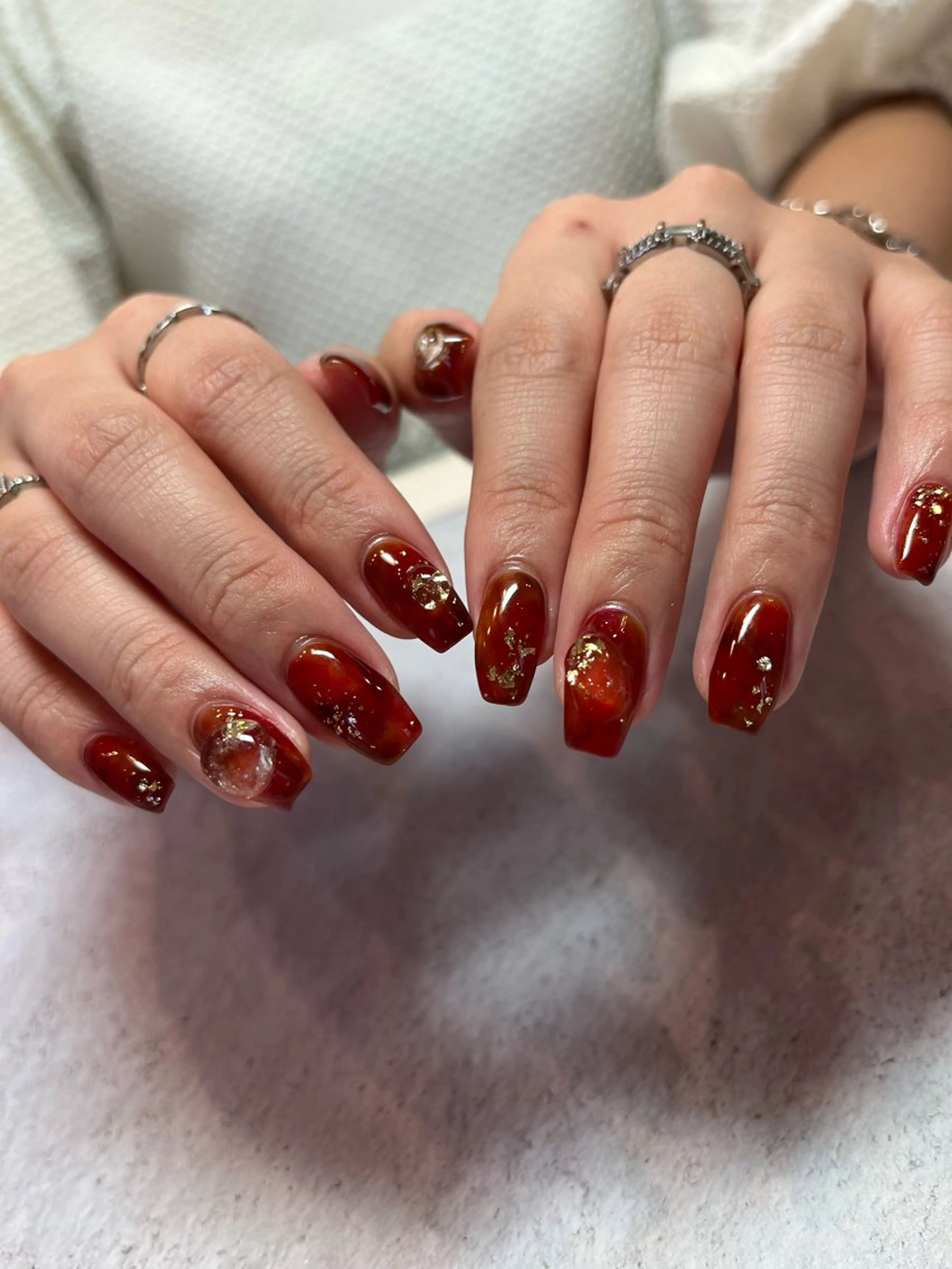 ネイル ハンドネイル 【LINON】 airiのネイルデザイン