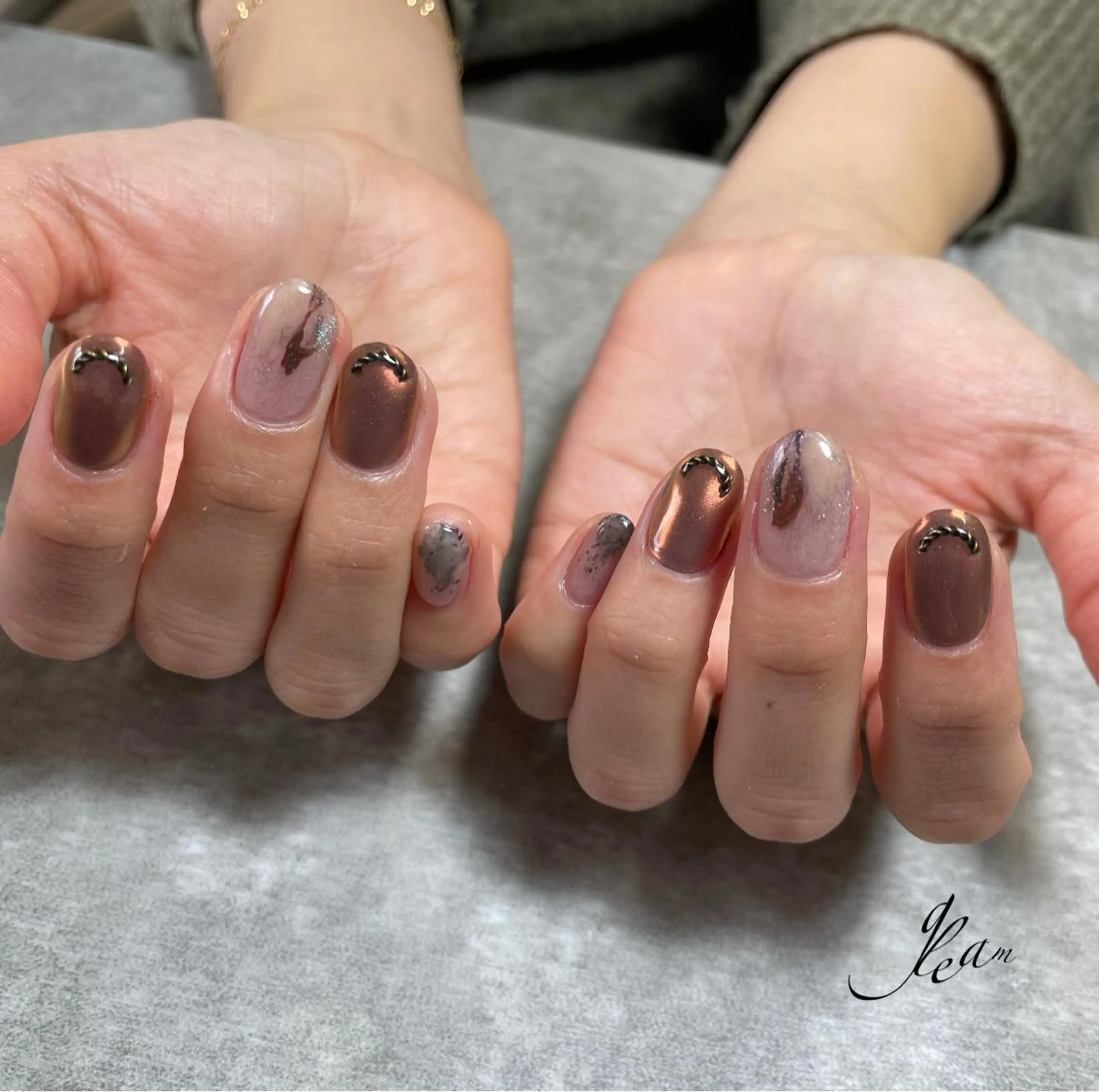 ネイル ハンドネイル gleam所属・gleam✴︎ sayakaのネイルデザイン