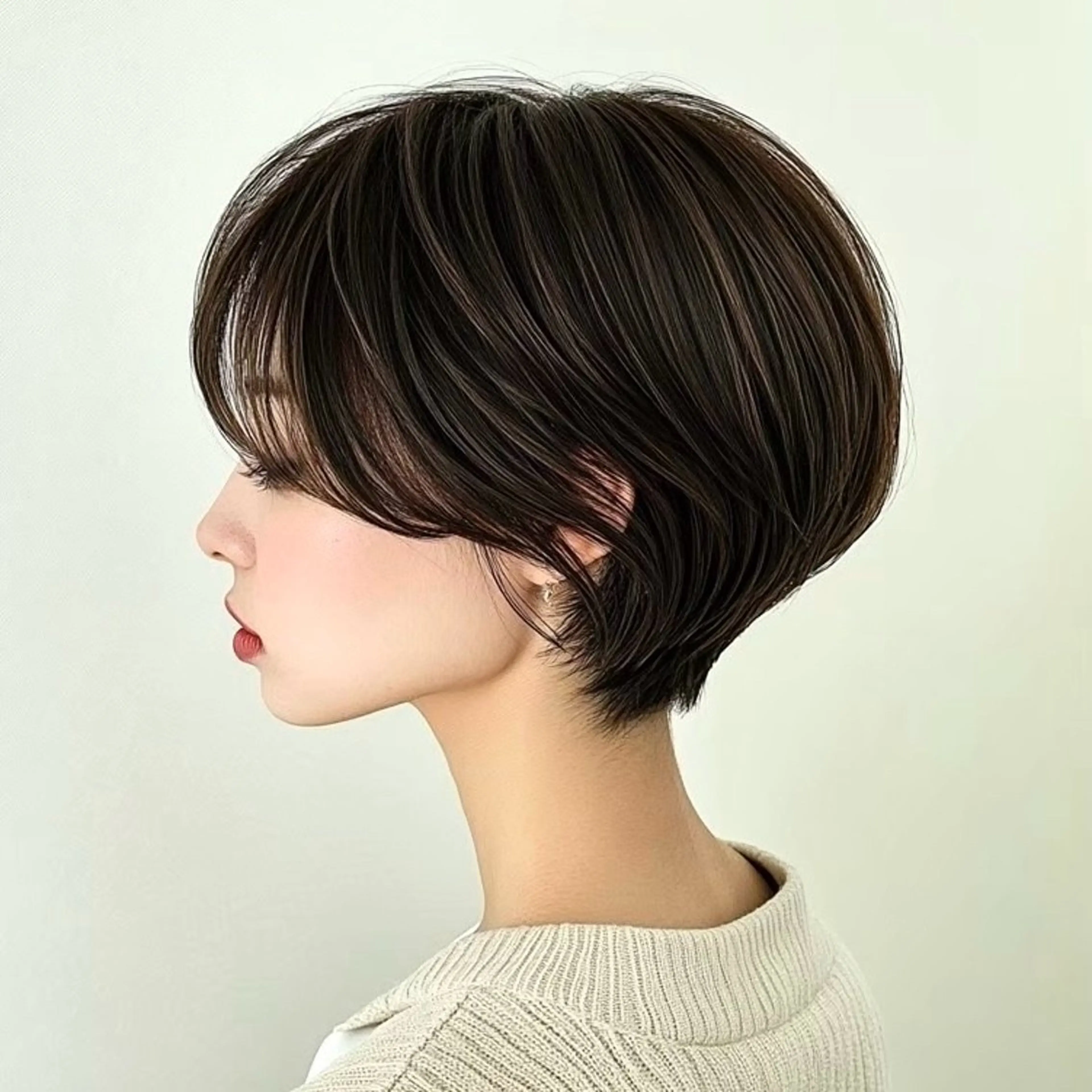 ショート 艶カラー/ヘアセット 着付け　ふうか　渋谷のヘアスタイル