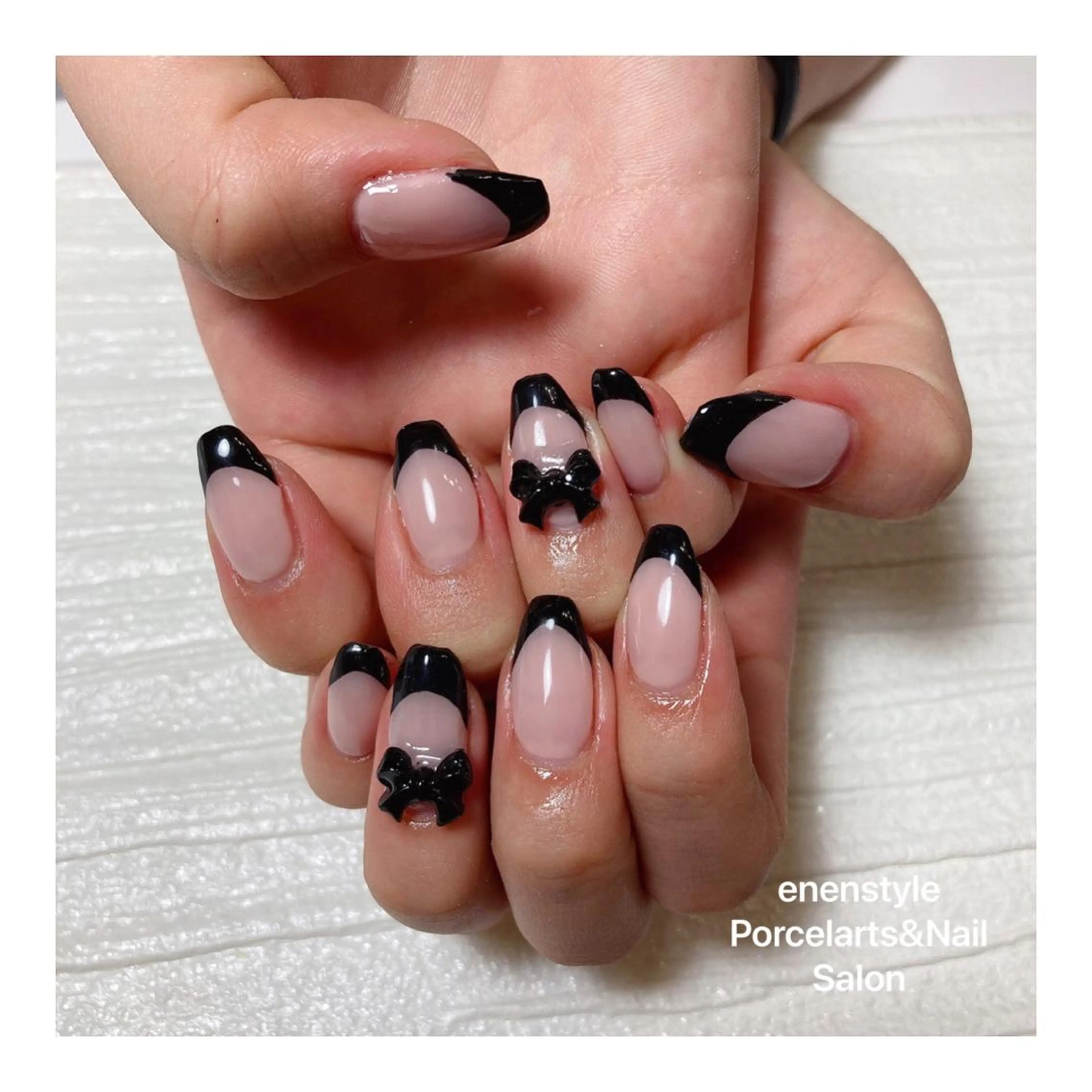 ミディアム ネイル ハンドネイル 👑enen style👑のネイルデザイン