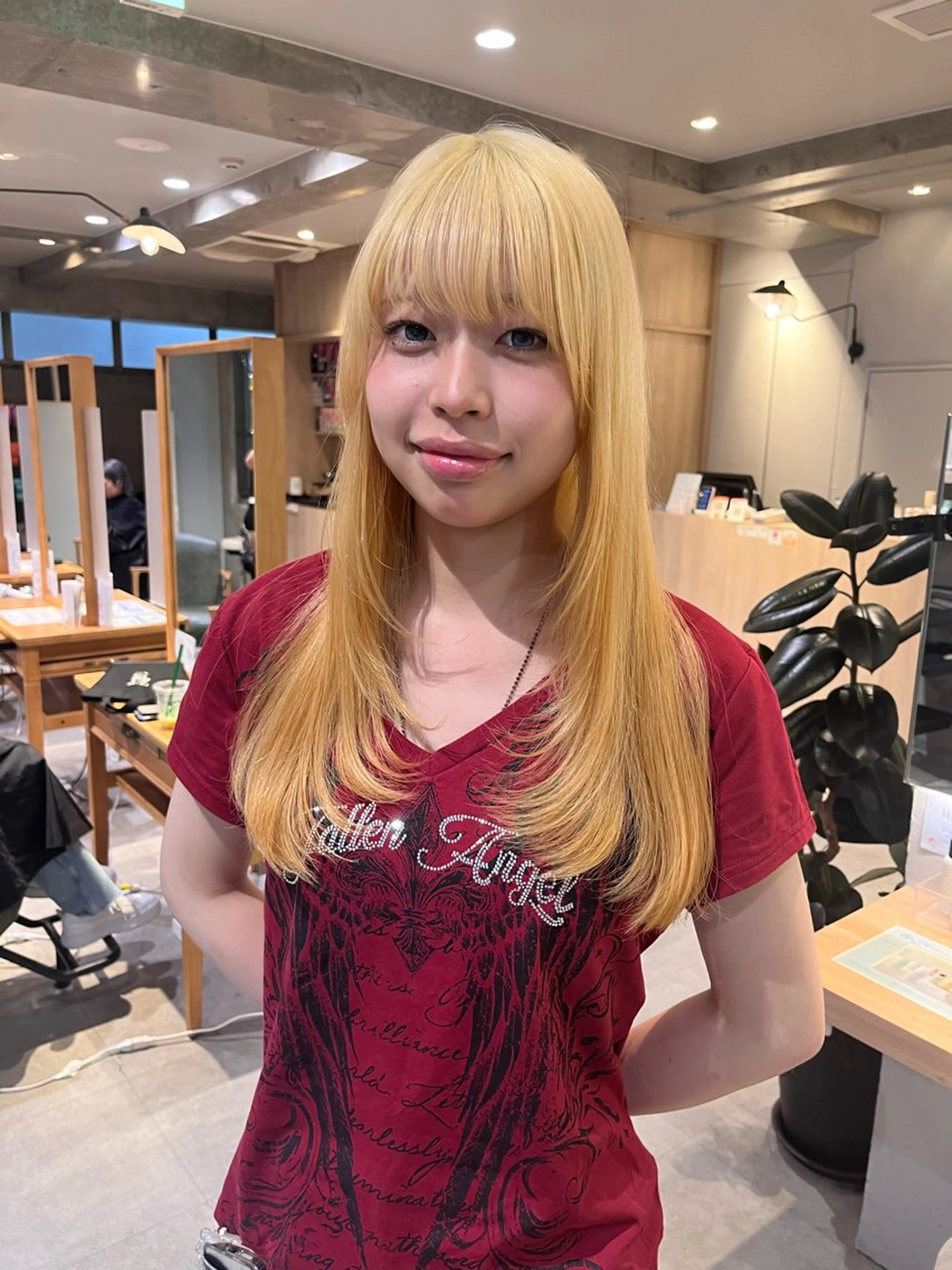 ロング カラー カット トリートメント ｵﾀｸ美容師🛍/ 酸性ストレート/艶髪のヘアスタイル