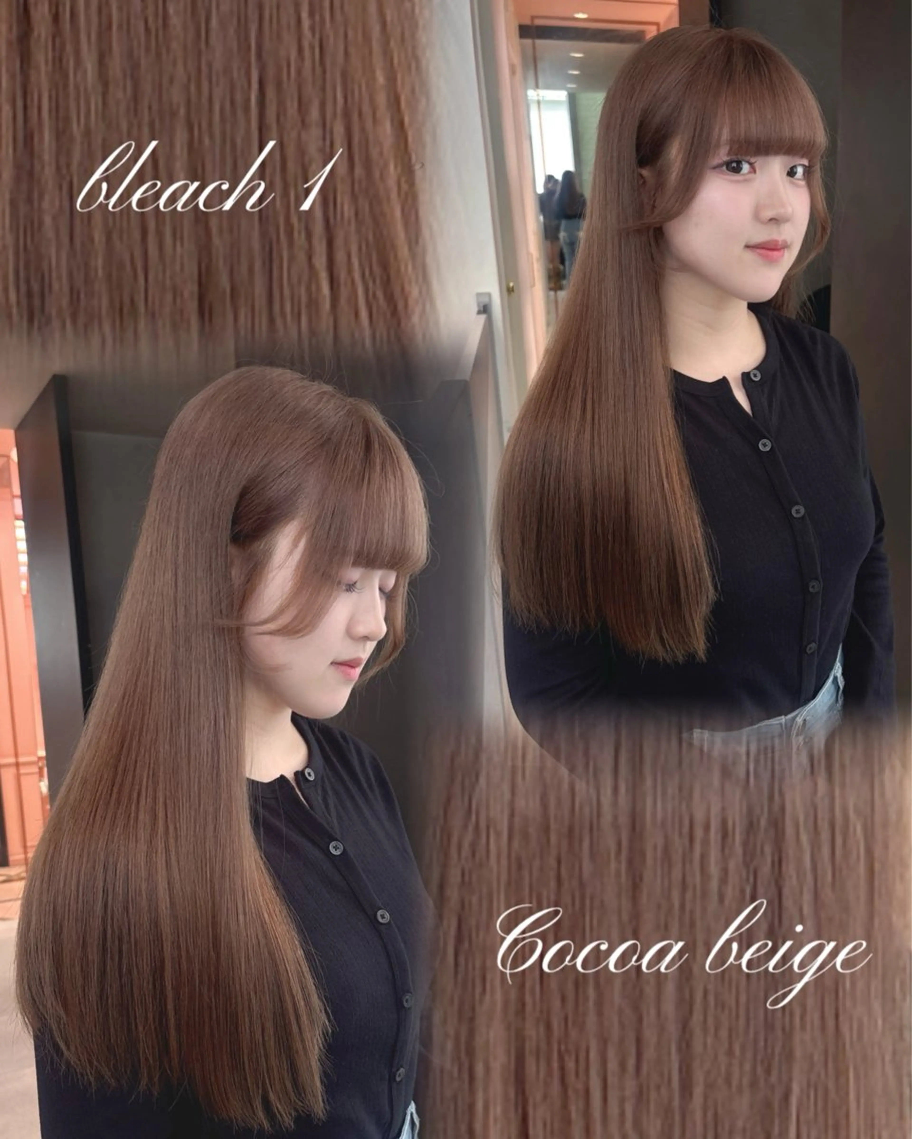 カラー ヘアカラー Su-chi-🧴 /ミルクティーカラーのヘアスタイル