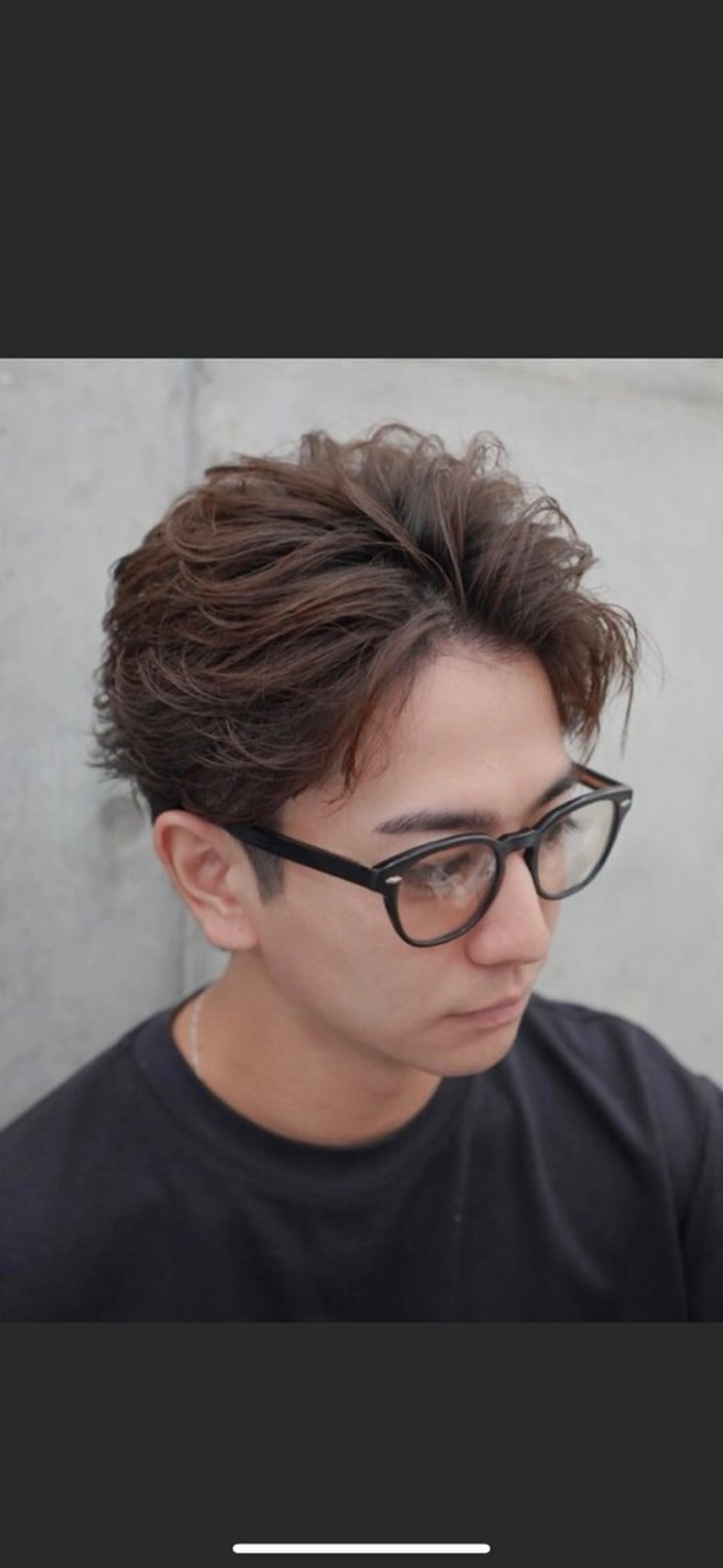 パーマ メンズ カット パーマ ☀️メンズパーマ☀️ /栄/濵﨑新成のヘアスタイル