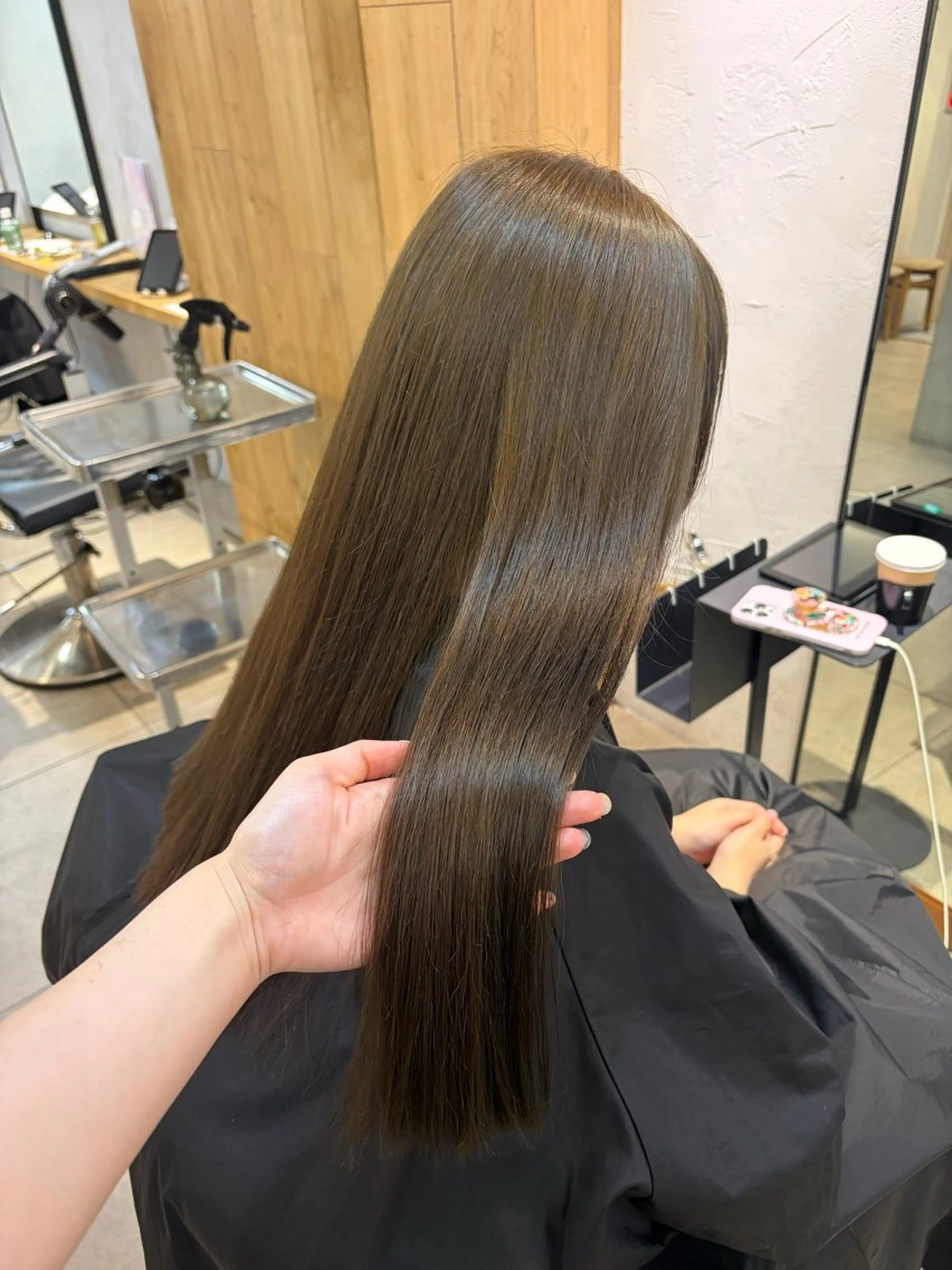 ロング カラー カット ヘアカラー じゅわっと暖色カラー 🍊Moemiのヘアスタイル