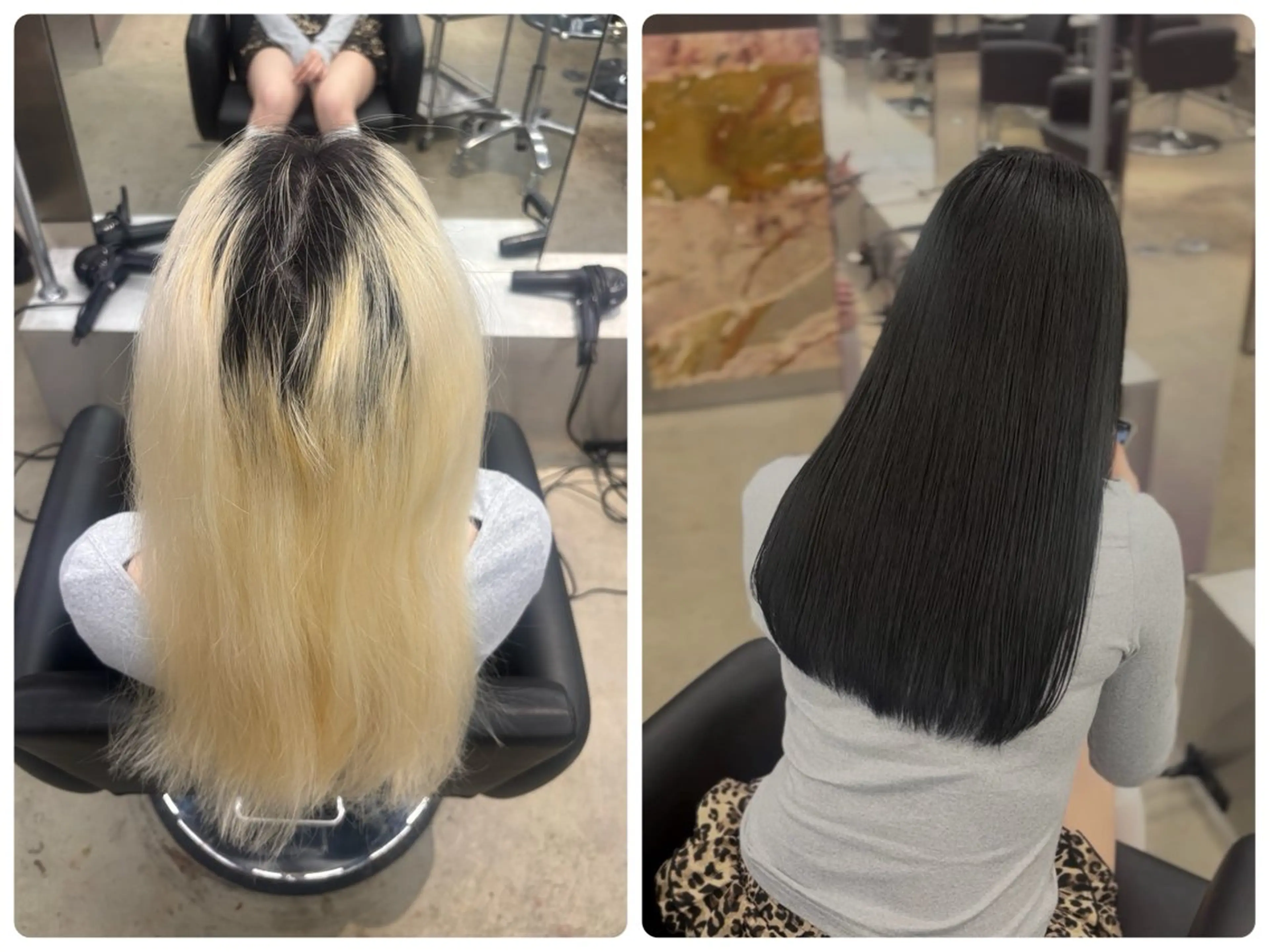 カラー 黒髪 ブリーチ PELE  渋谷 airiのヘアスタイル