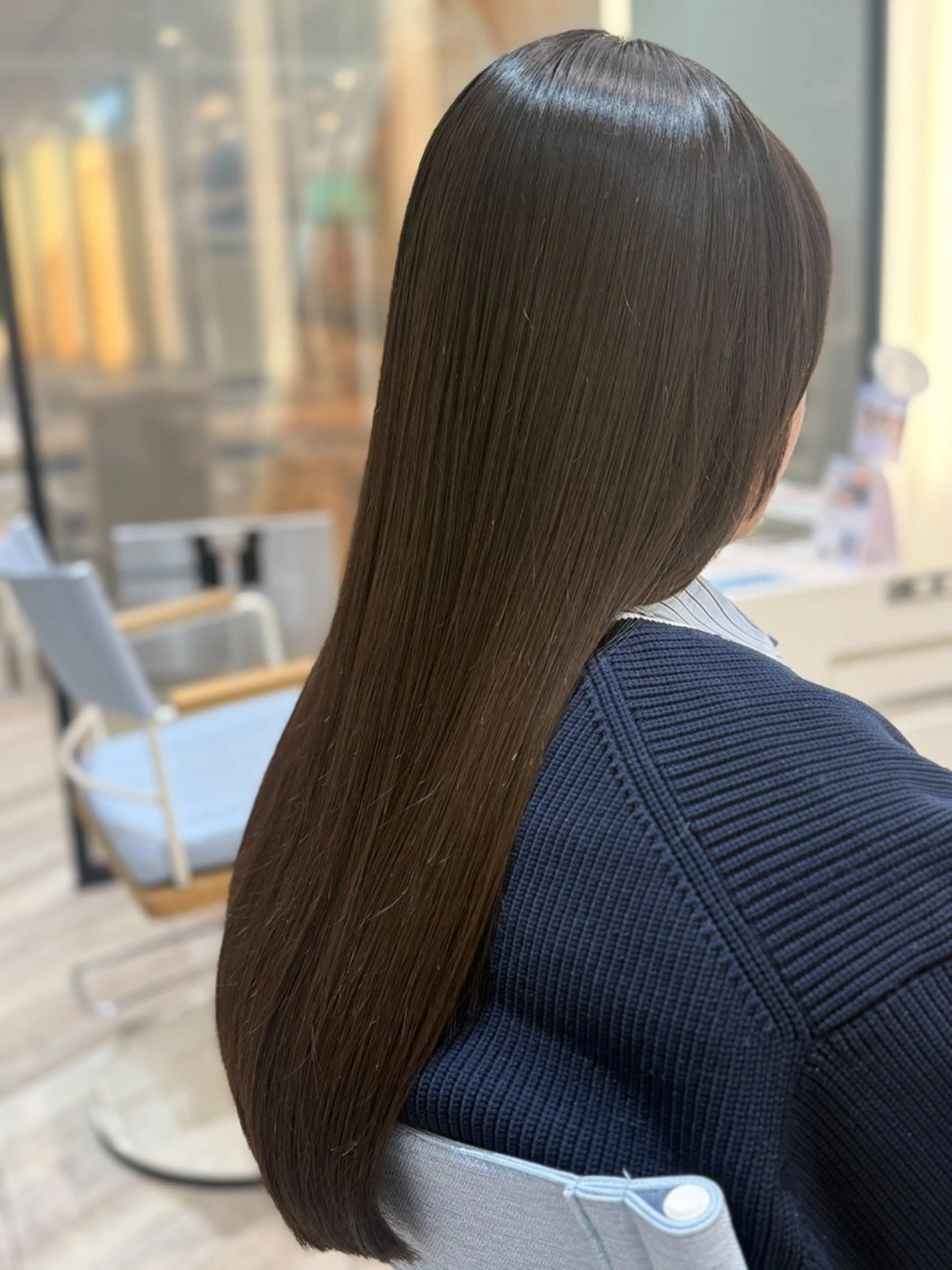 ロング パーマ 髪質改善 縮毛矯正 大人メンズパーマ /石川瑠青のヘアスタイル