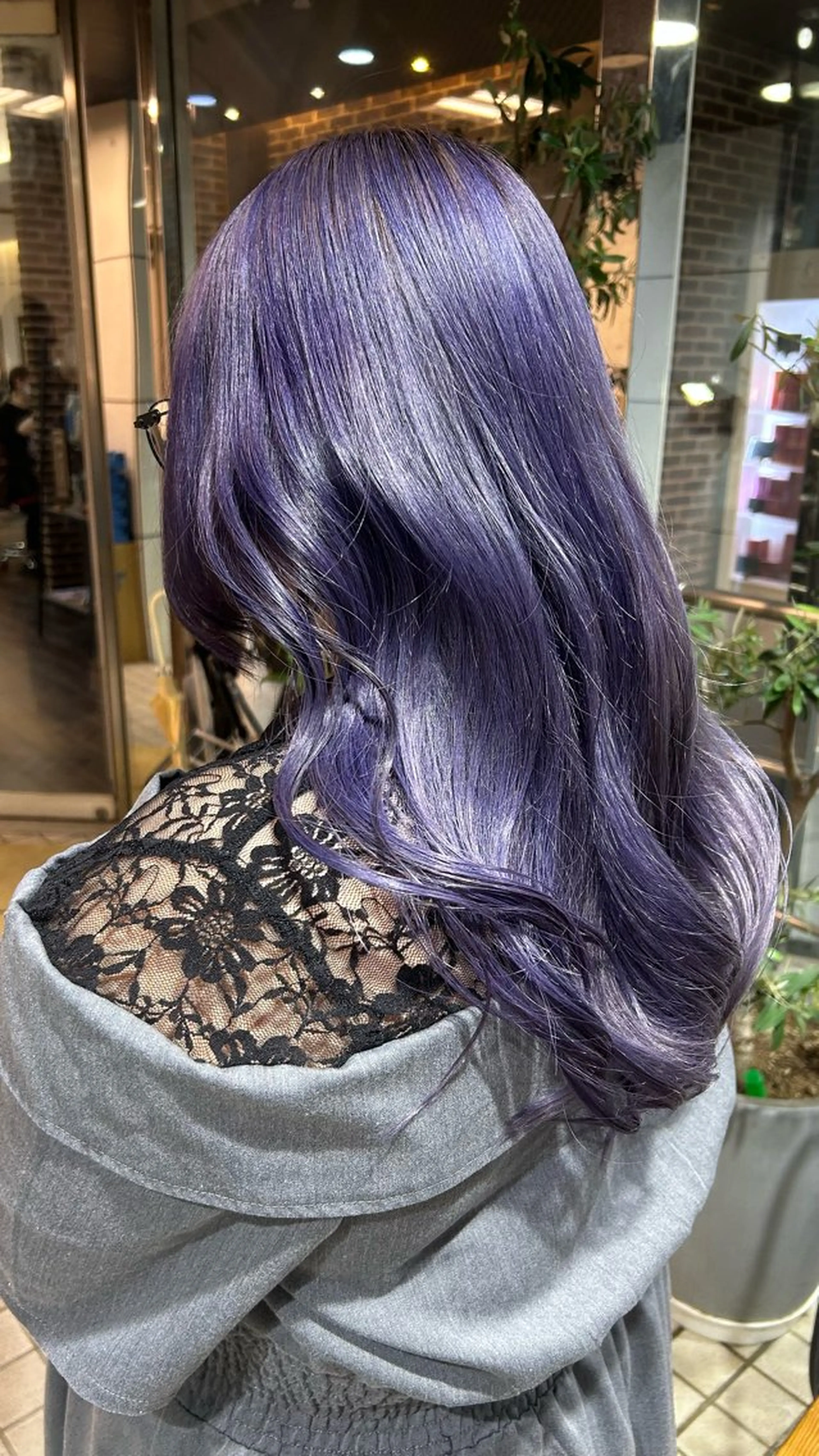 ロング カラー 透明感カラー ラベンダーカラー 似合わせカット/ メンズ/ココネ⭐️のヘアスタイル