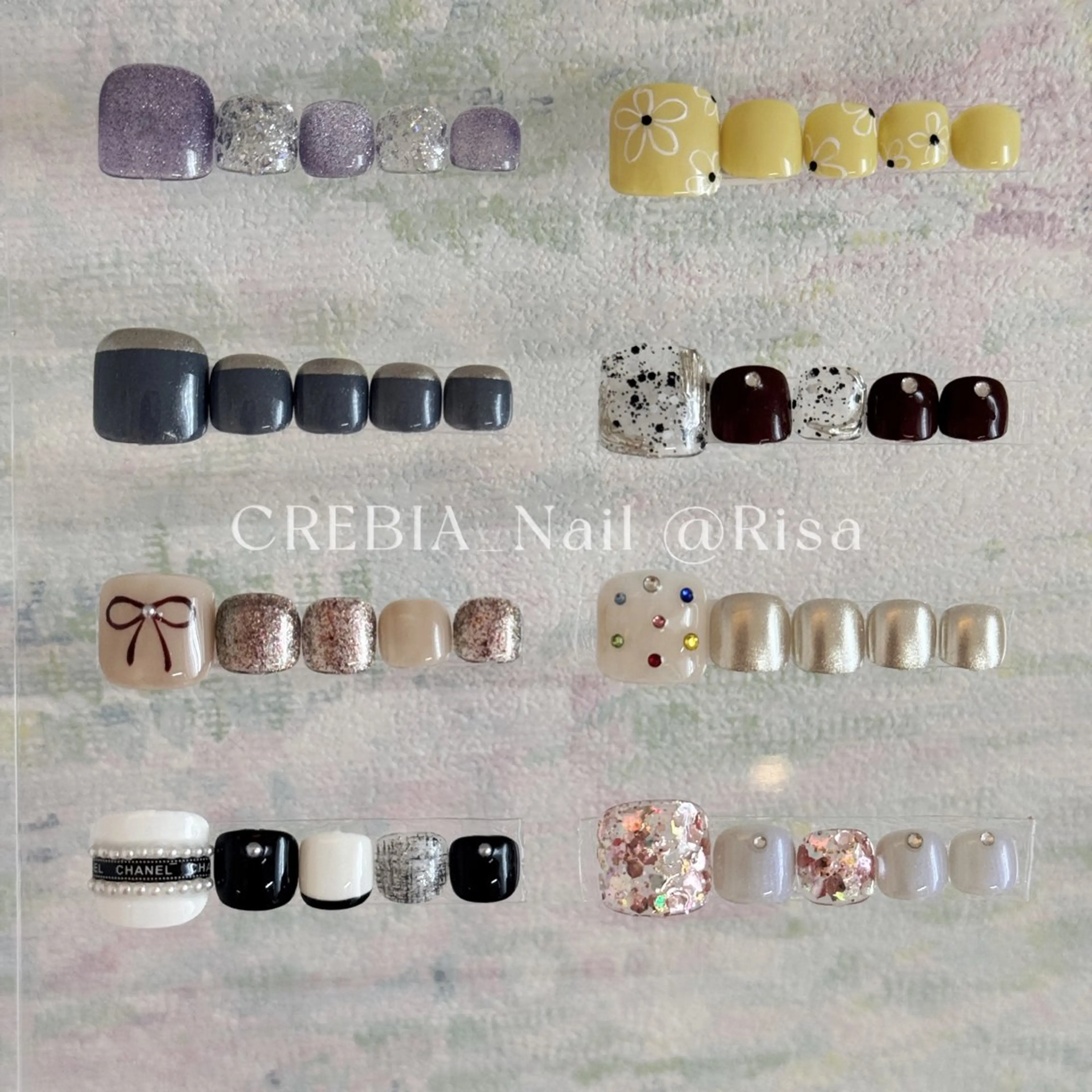 ネイル フットネイル CREBIA beaute ネイル部所属・CREBIA Nailのネイルデザイン