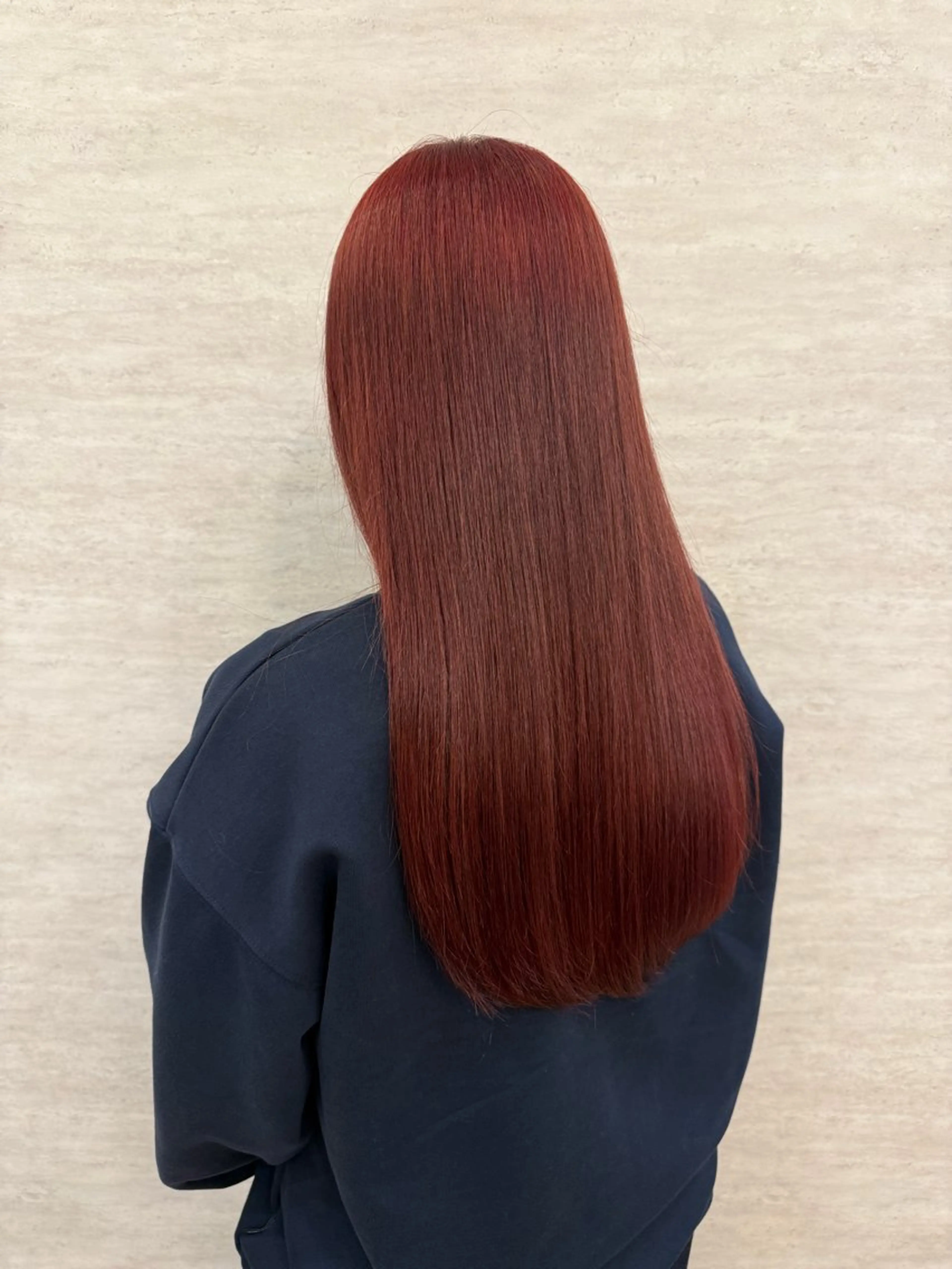 ロング ヘアカラー newi まーぼーのヘアスタイル