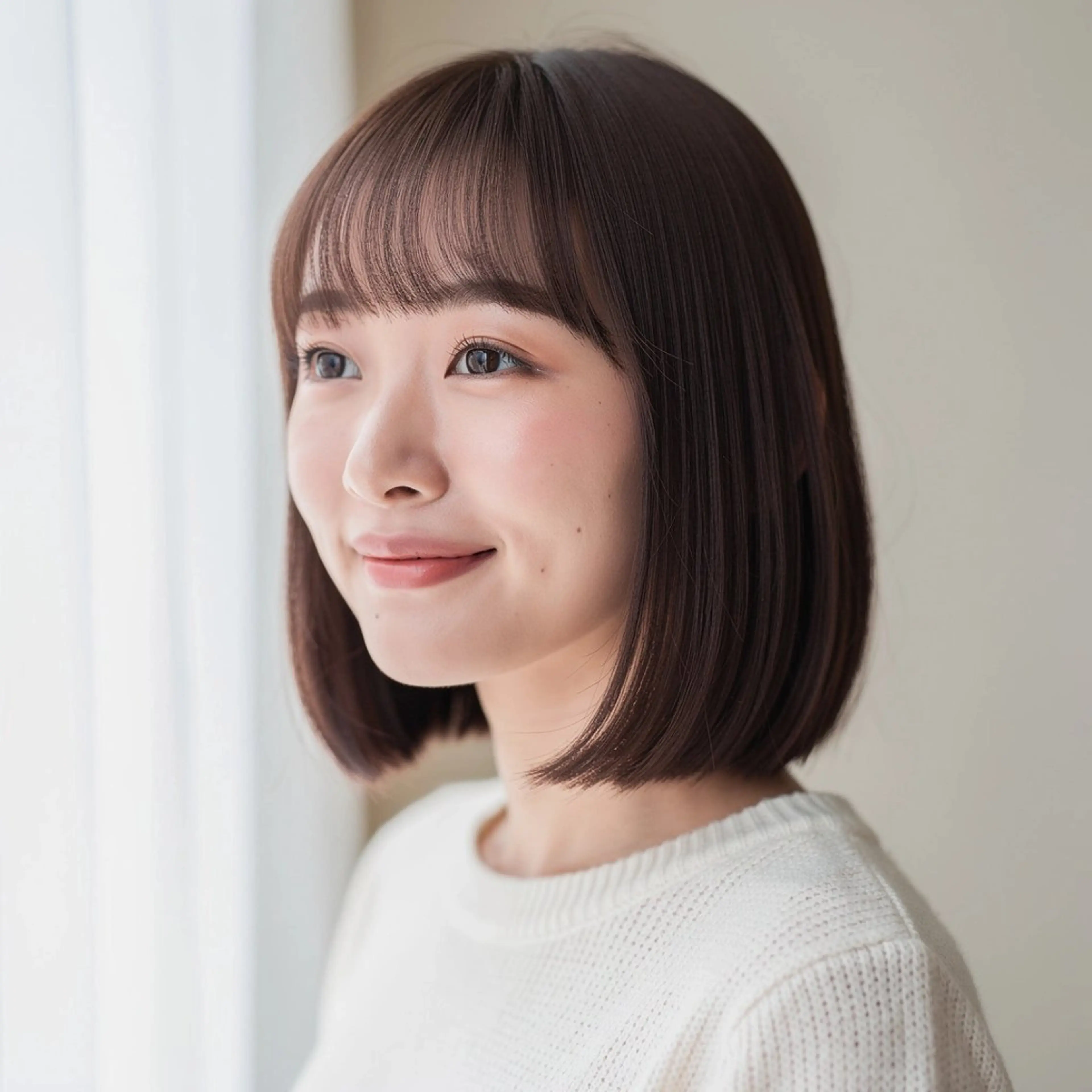 ミディアム ボブ 芦田 大樹のヘアスタイル
