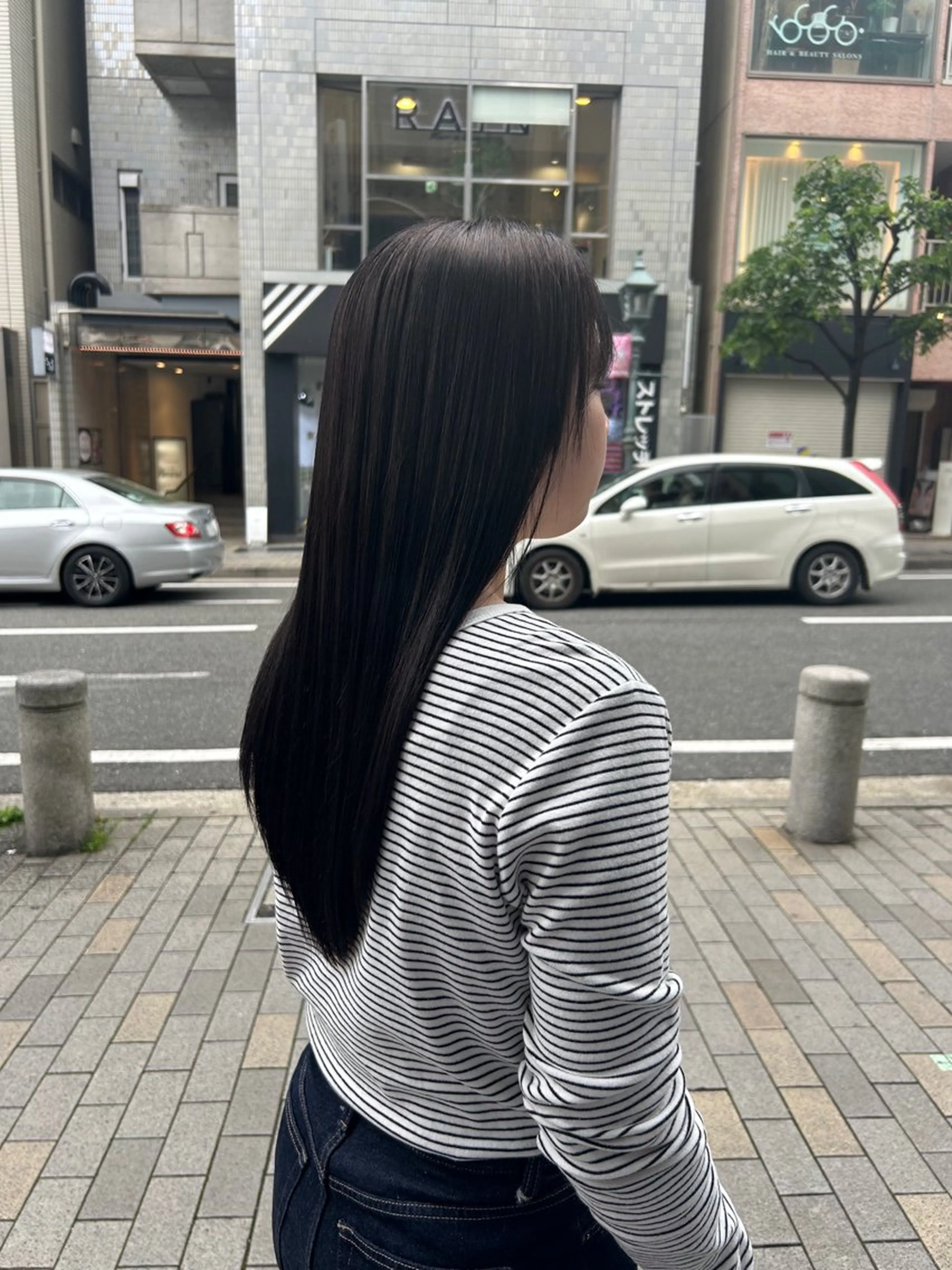 ロング カラー stylist 倉本恋のヘアスタイル