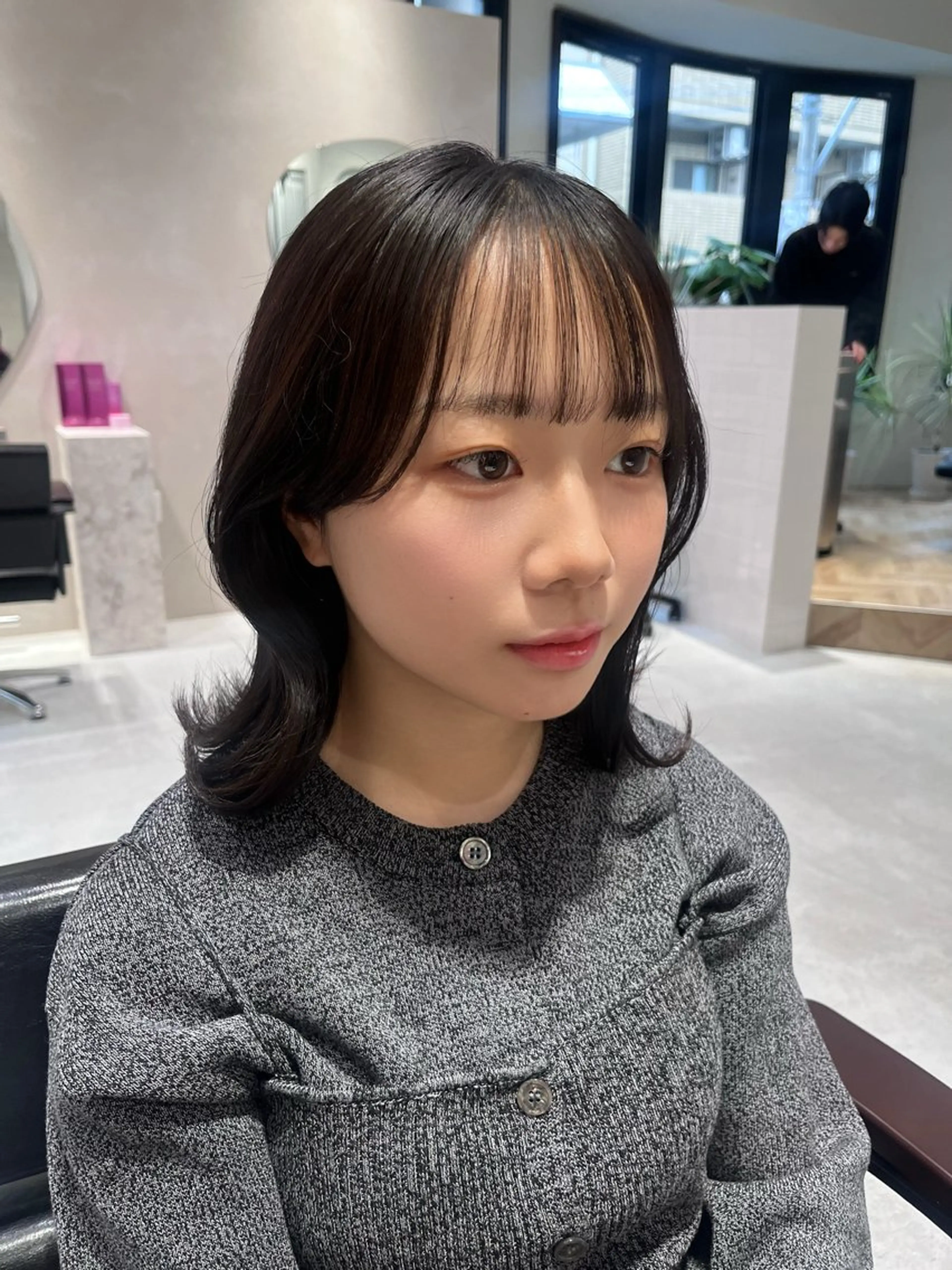 ミディアム 透明感カラー 💎飯塚ゆうきのヘアスタイル