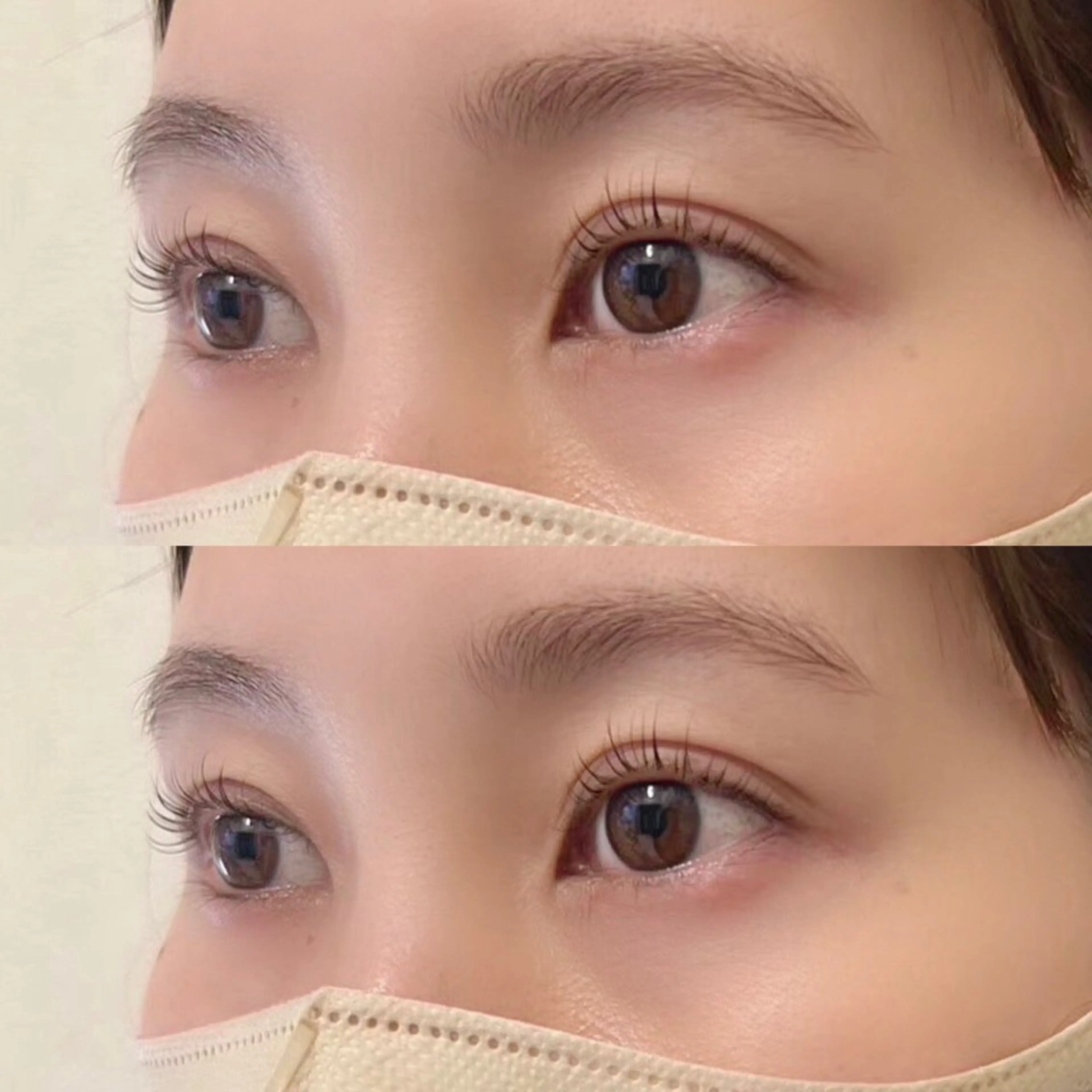 マツエク・マツパ 付け放題 バインドロック フラットラッシュ 一重×まつ毛パーマ ボリュームラッシュ マツパ Renata 新宿のマツエク・マツパデザイン