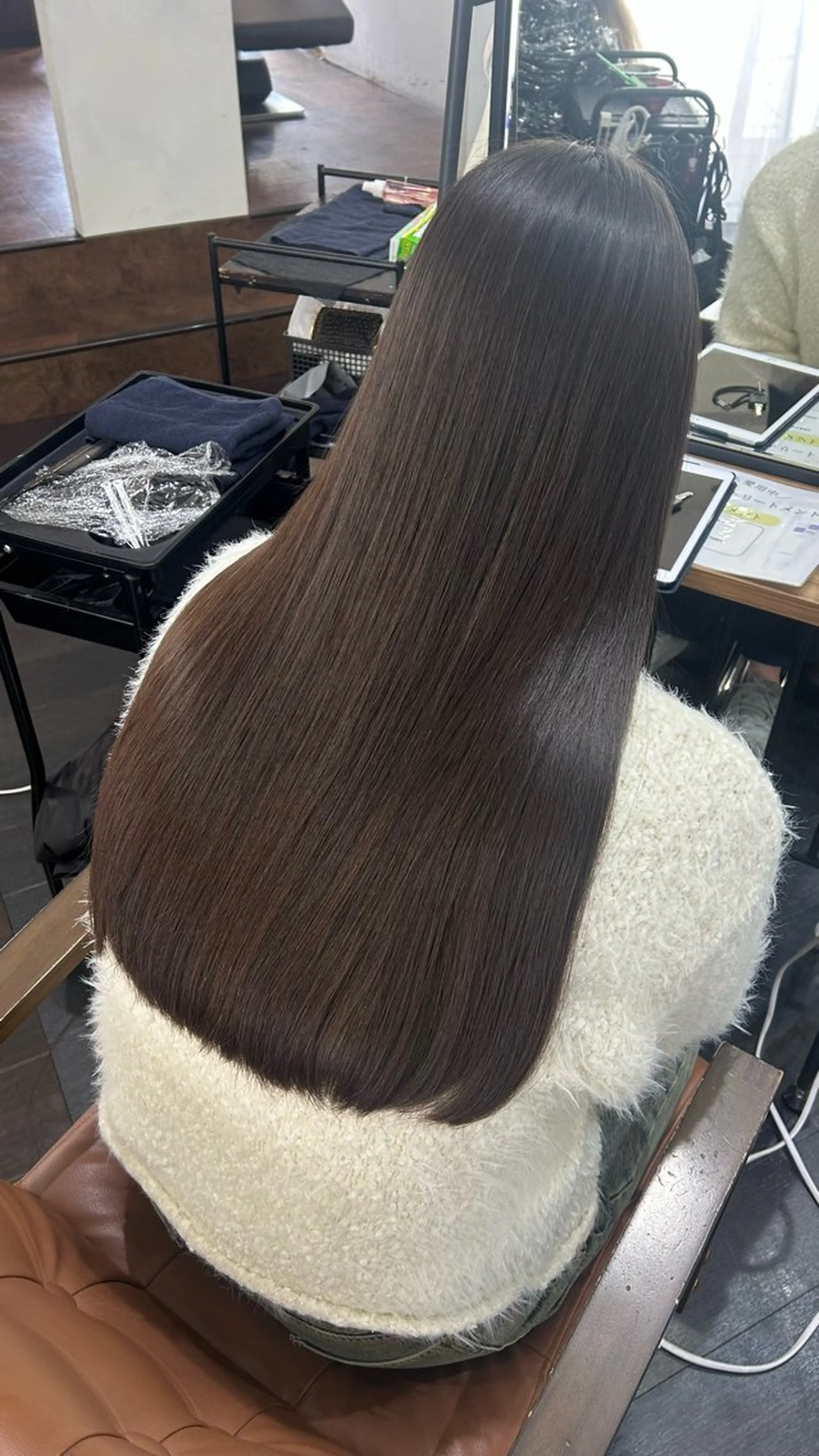 ロング カラー パーマ ヘアアレンジ 🍒ᩚ名駅/艶髪 縮毛矯正/あゆ🍒ᩚのヘアスタイル