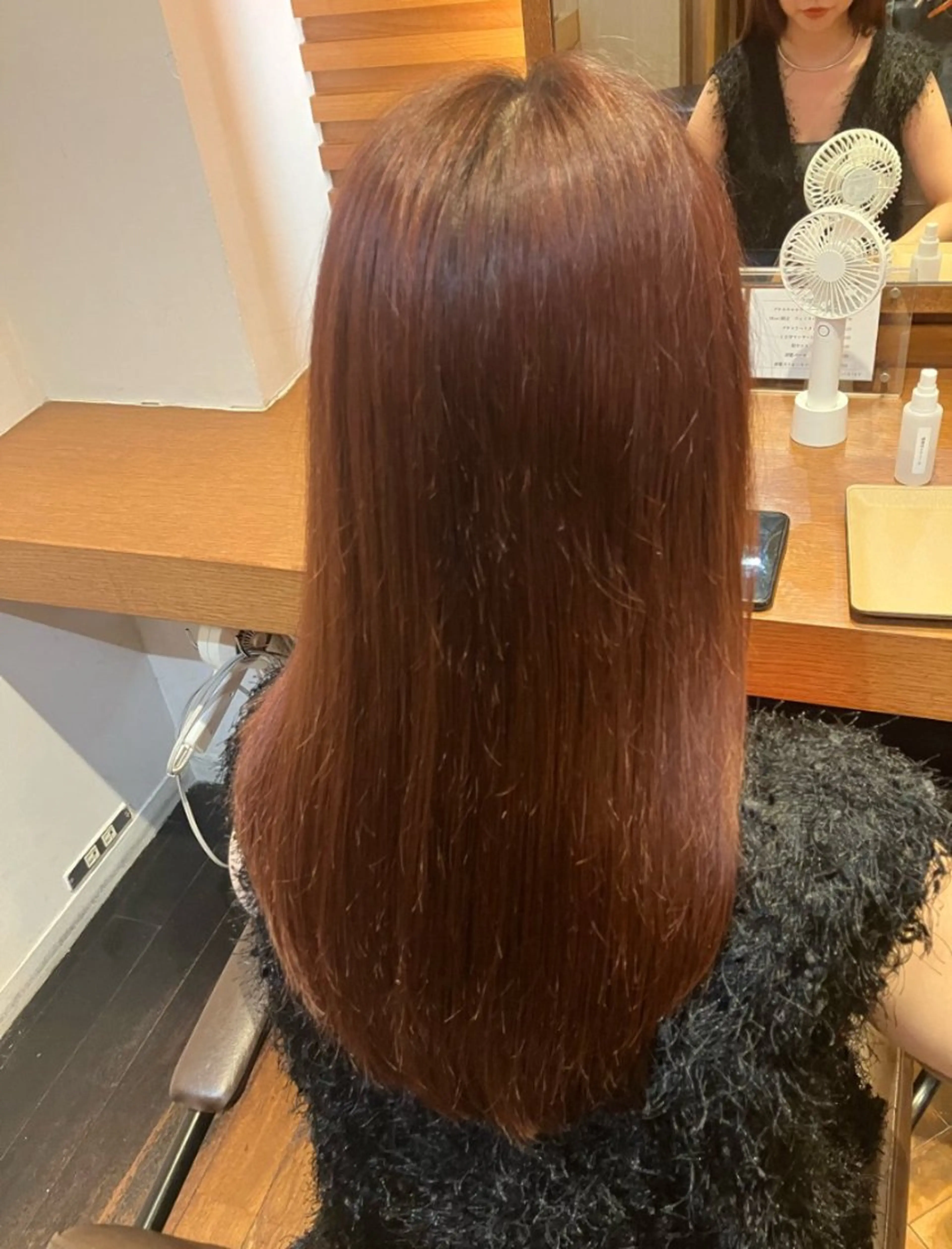 カラー 透明感カラー ヘアカラー トリートメント miu 💫のヘアスタイル