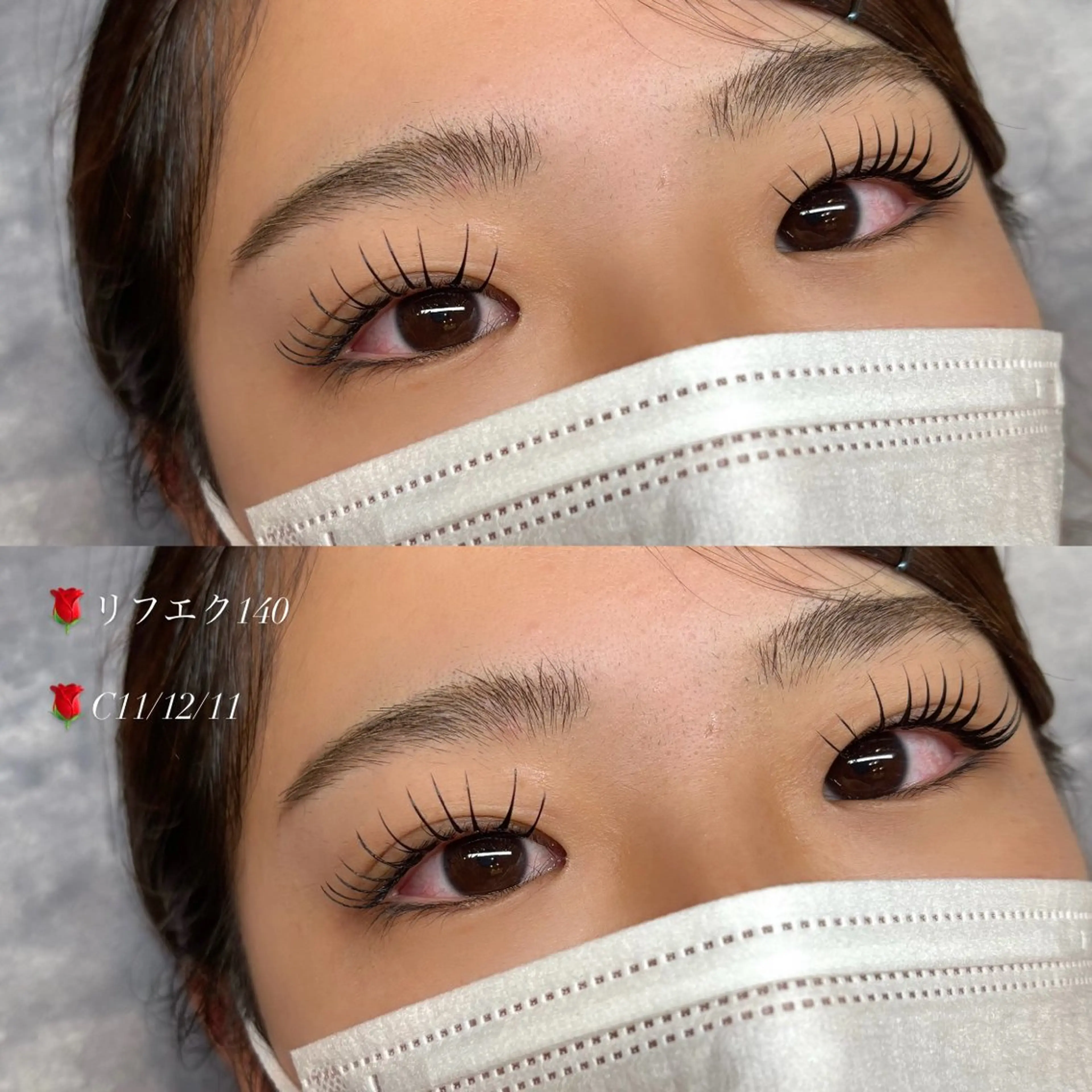 マツエク・マツパ EYELA甲府昭和 hiraiのマツエク・マツパデザイン