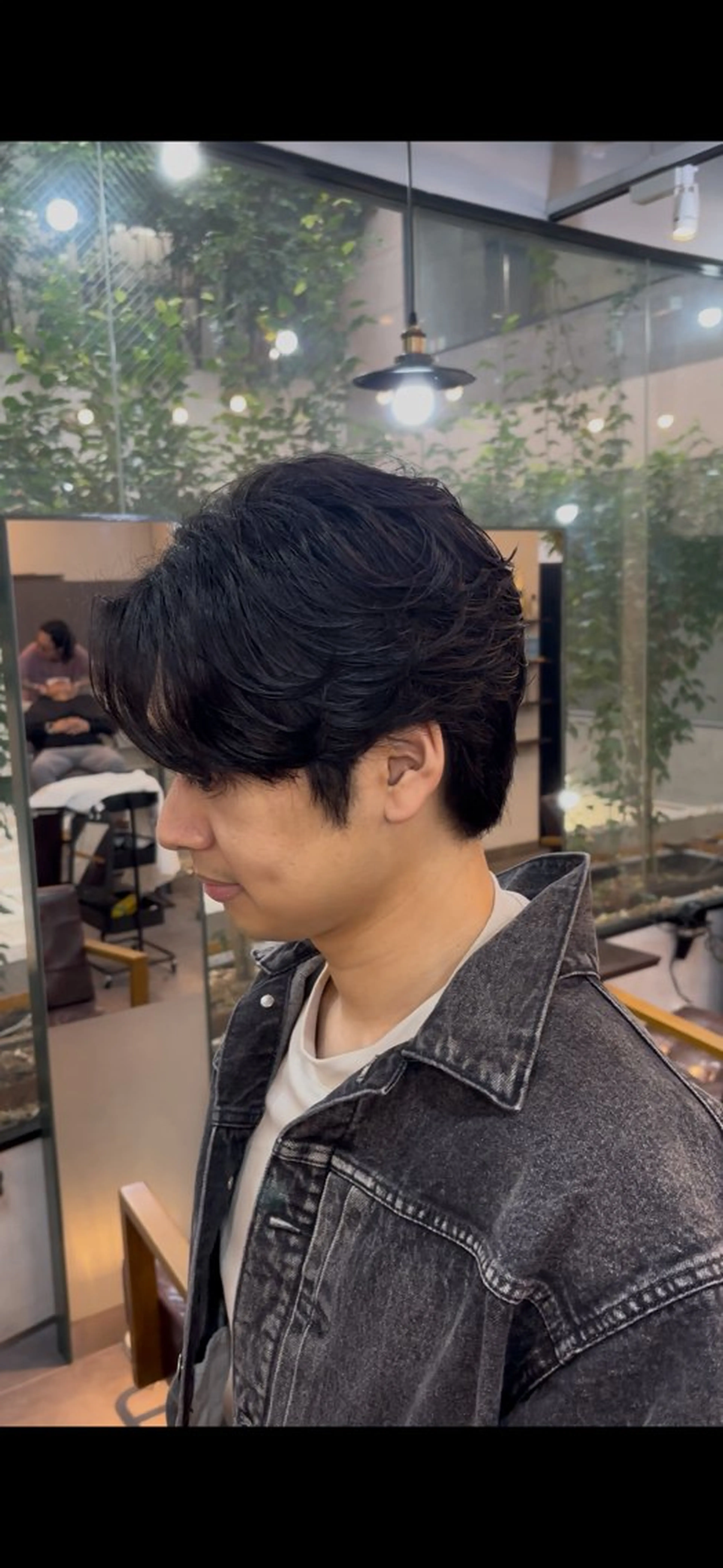 ミディアム パーマ ミディアムパーマ HARBOR メンズサロンLUCAのヘアスタイル