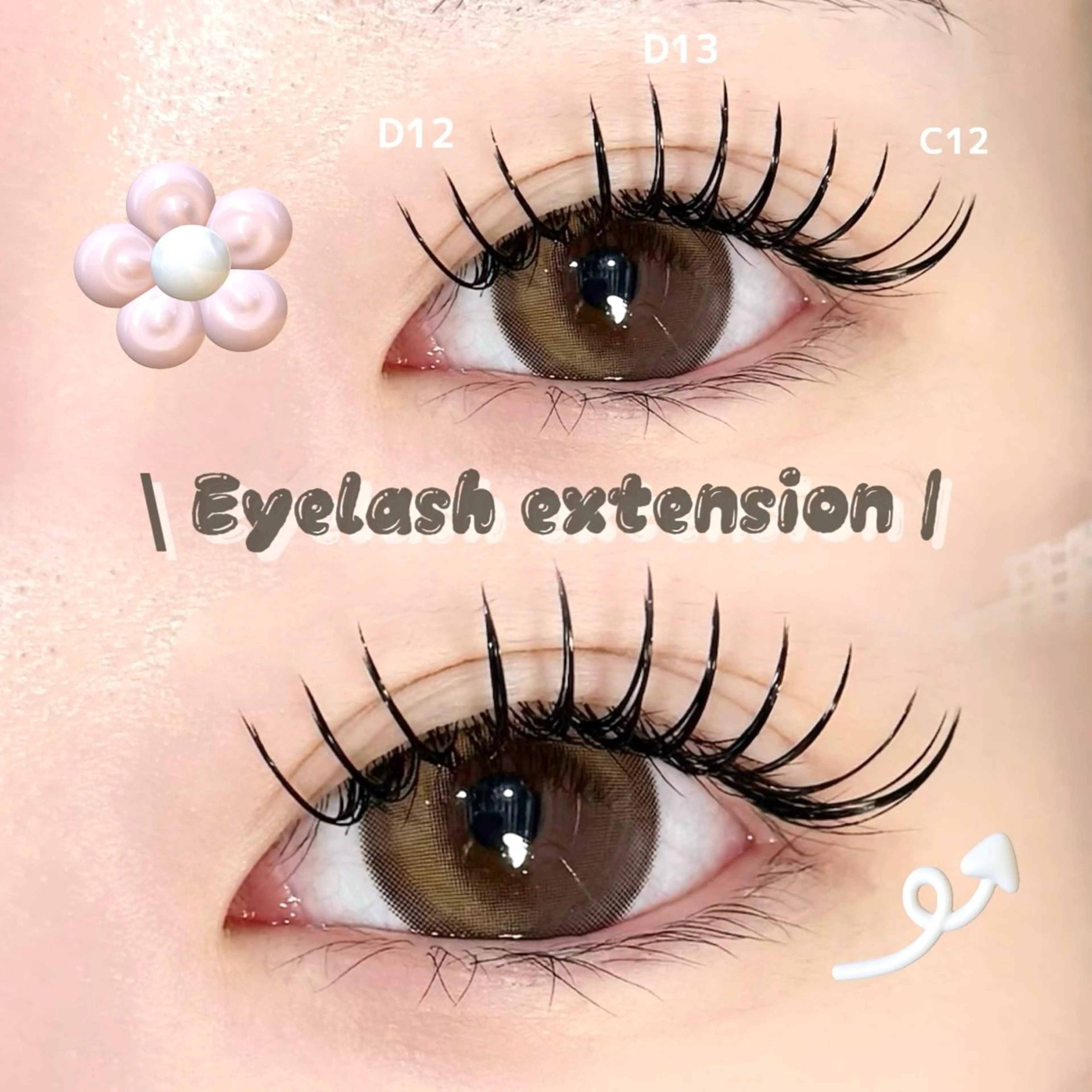 マツエク・マツパ Lucia eyelash salon (ルチア)所属・Lucia 天神店[ 猿渡 ]のマツエク・マツパデザイン