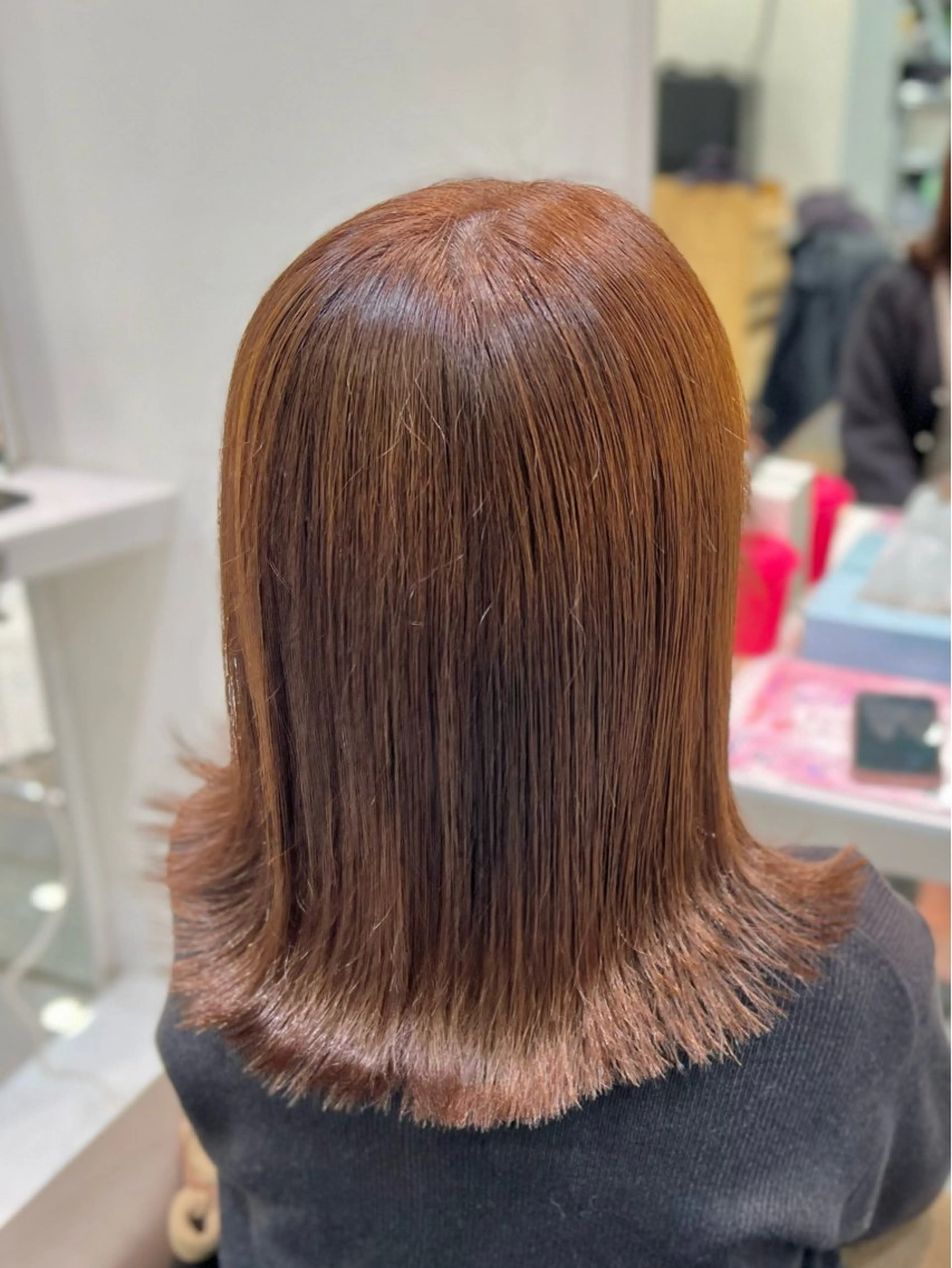 ミディアム Yuka/Aujua ソムリエ/髪質改善のヘアスタイル