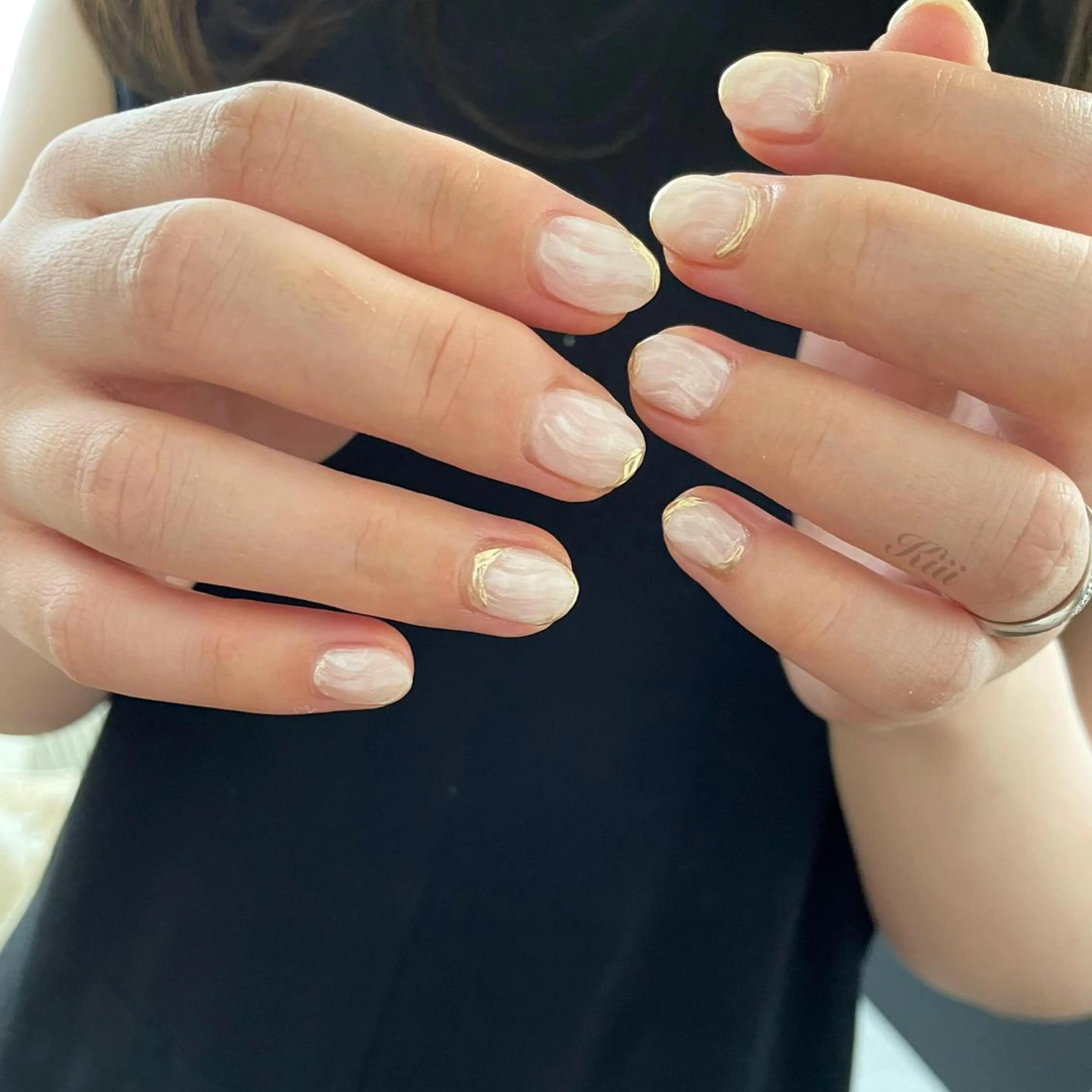 ネイル ハンドネイル フットネイル kiii.__ ✴︎*のネイルデザイン