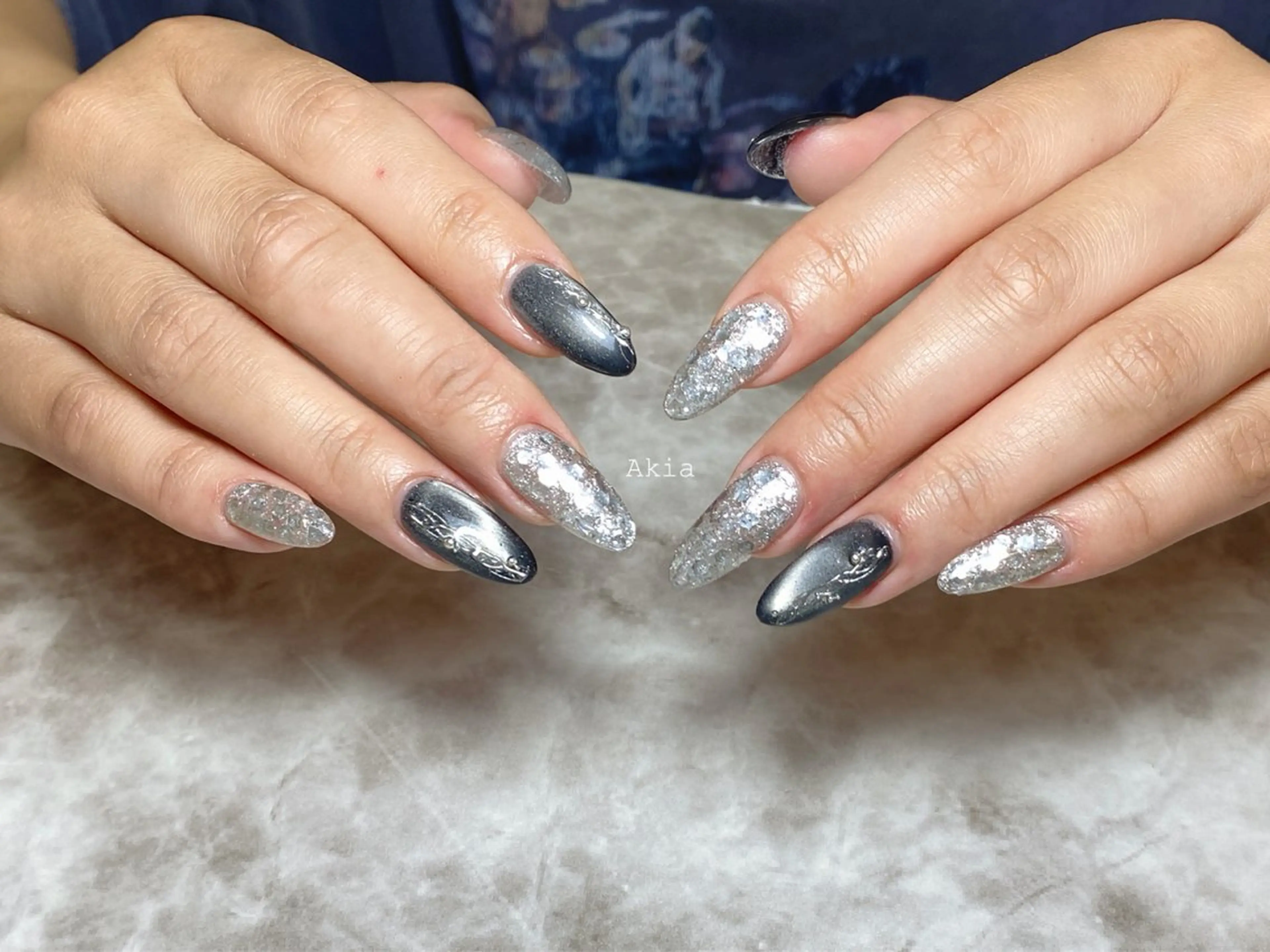 ネイル w wのネイルデザイン