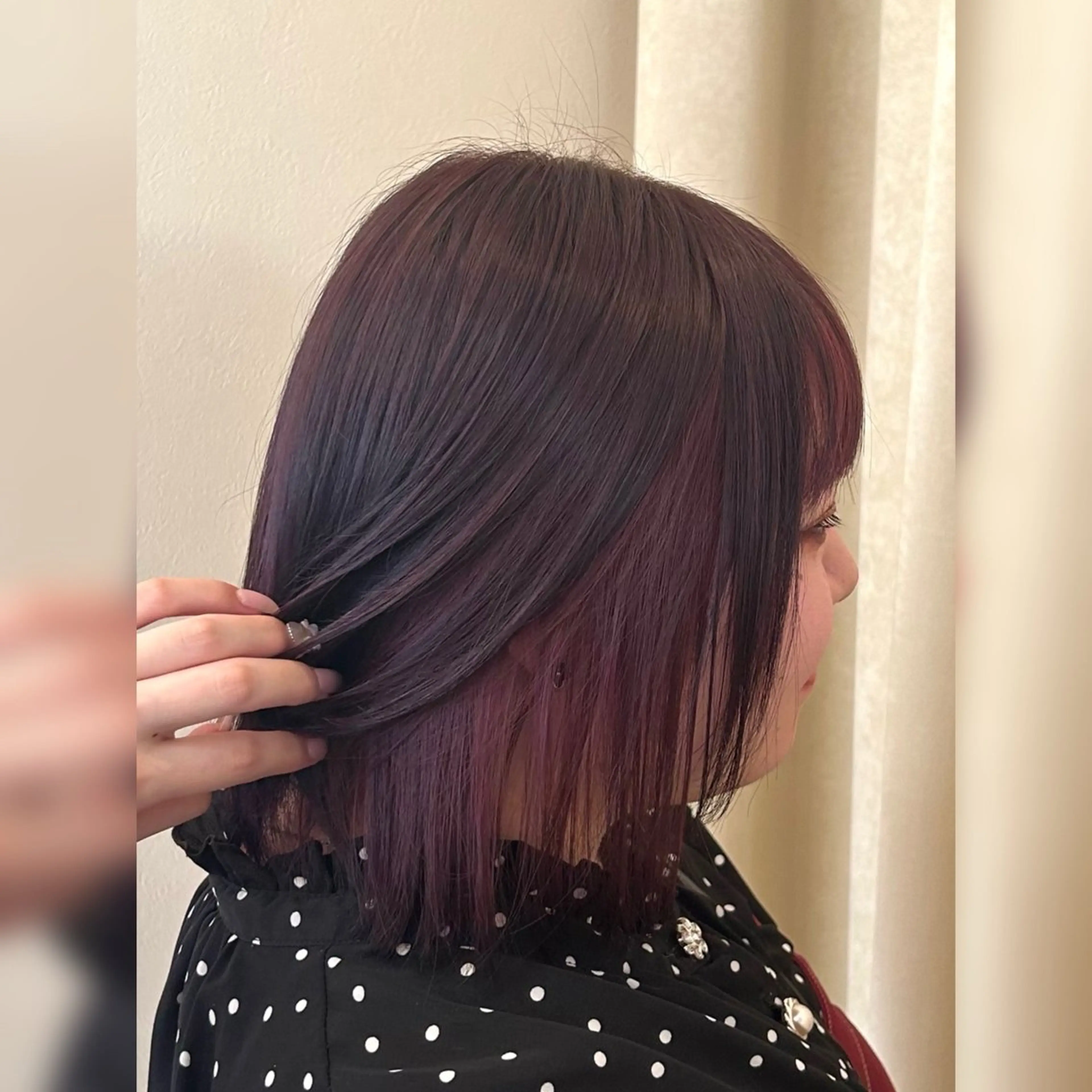 【平日限定✨️】ワンカラー＋インナーカラーの写真