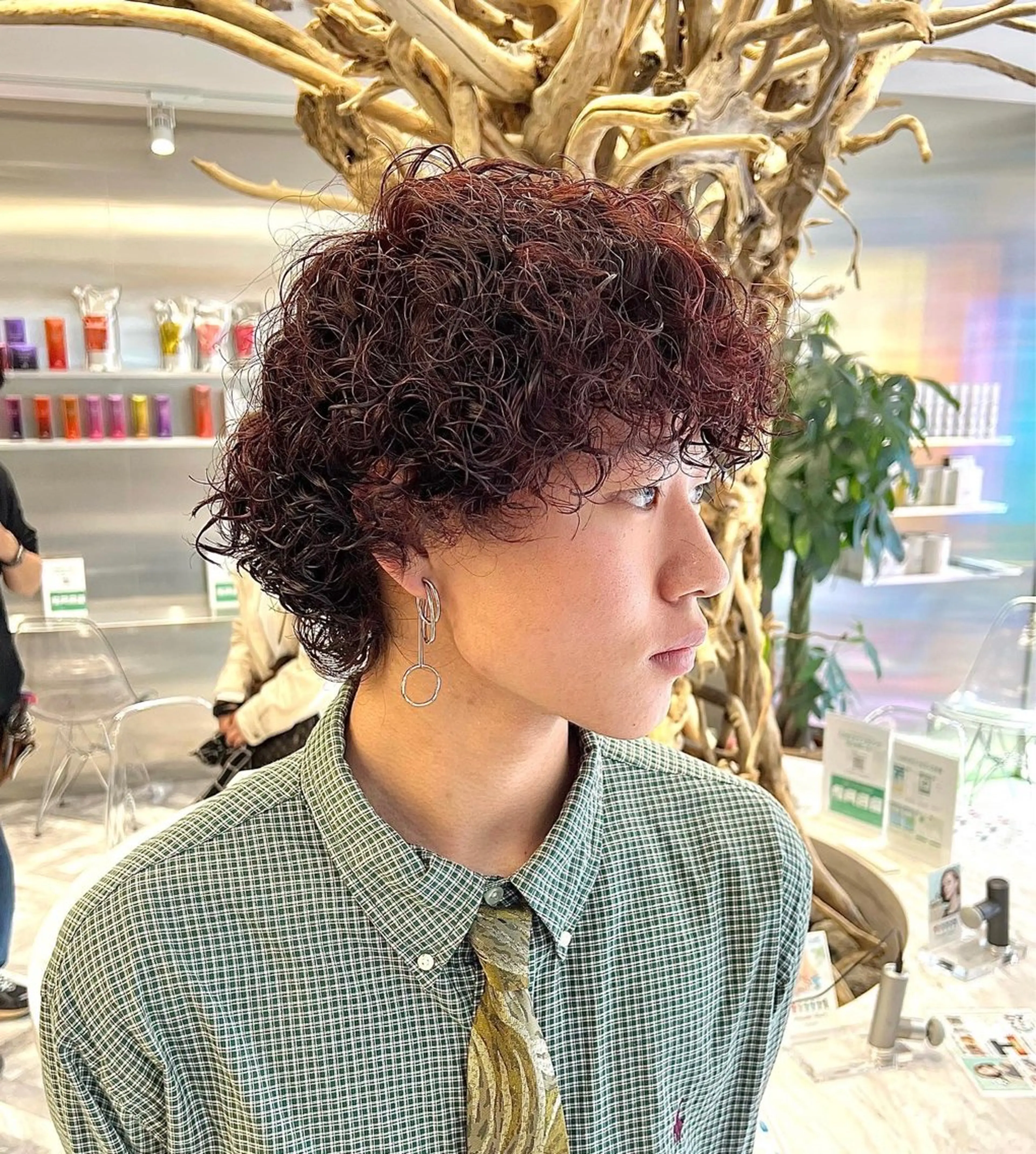 パーマ メンズ カット パーマ 【圧倒的センス】 まる/メンズカラーのヘアスタイル