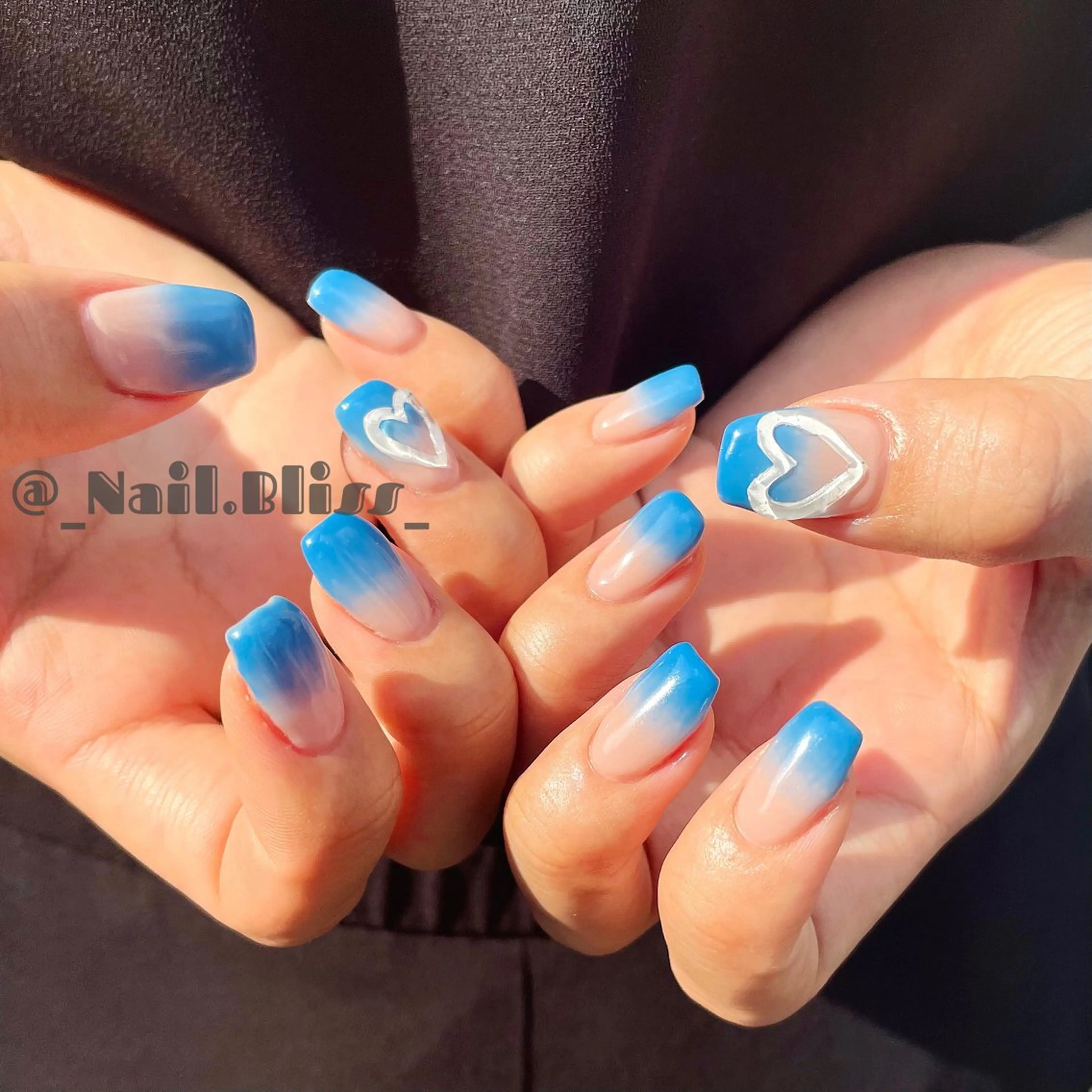 ネイル グラデーション ハンドネイル NAIL BLISSのネイルデザイン