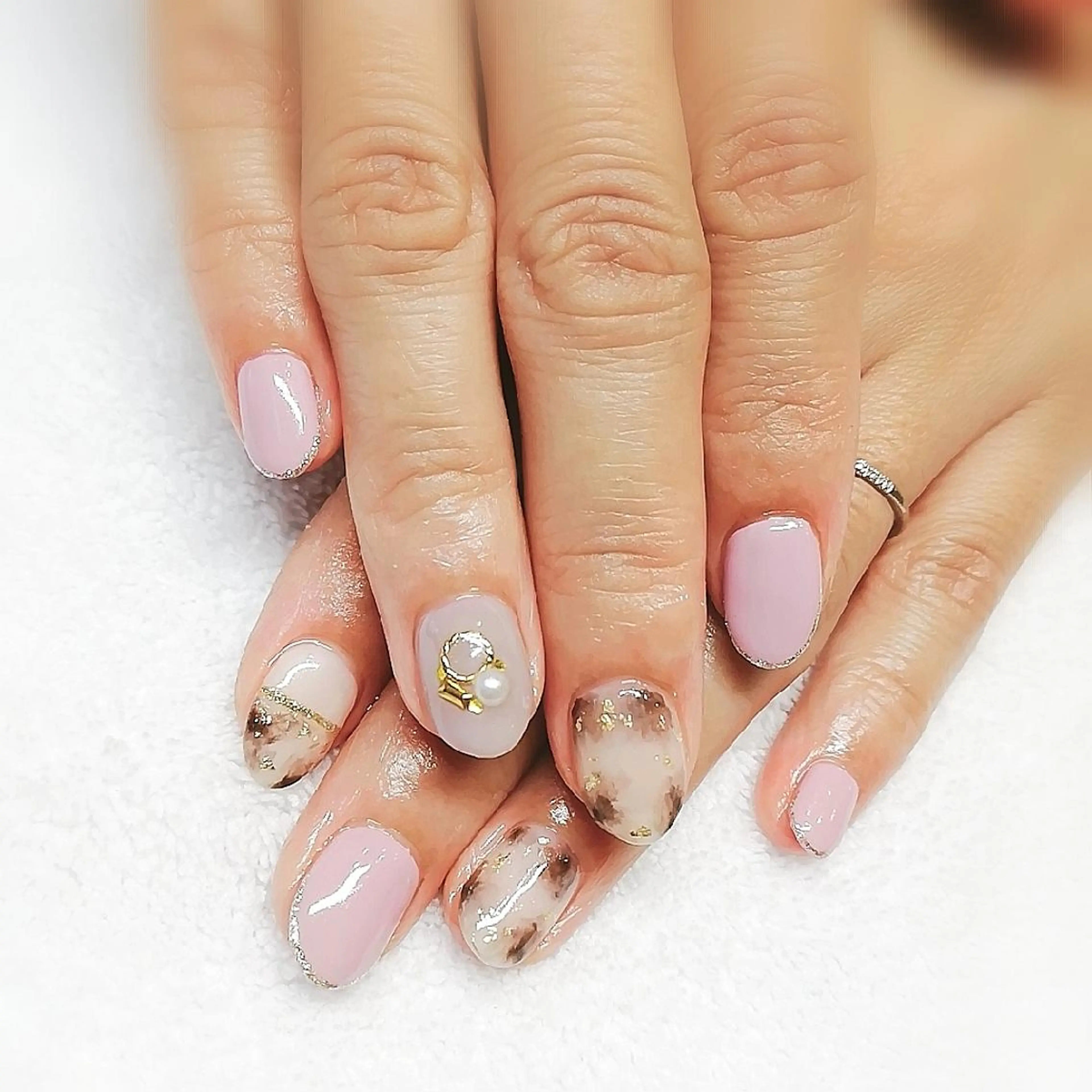 ネイル ハンドネイル 柴崎 美幸のネイルデザイン