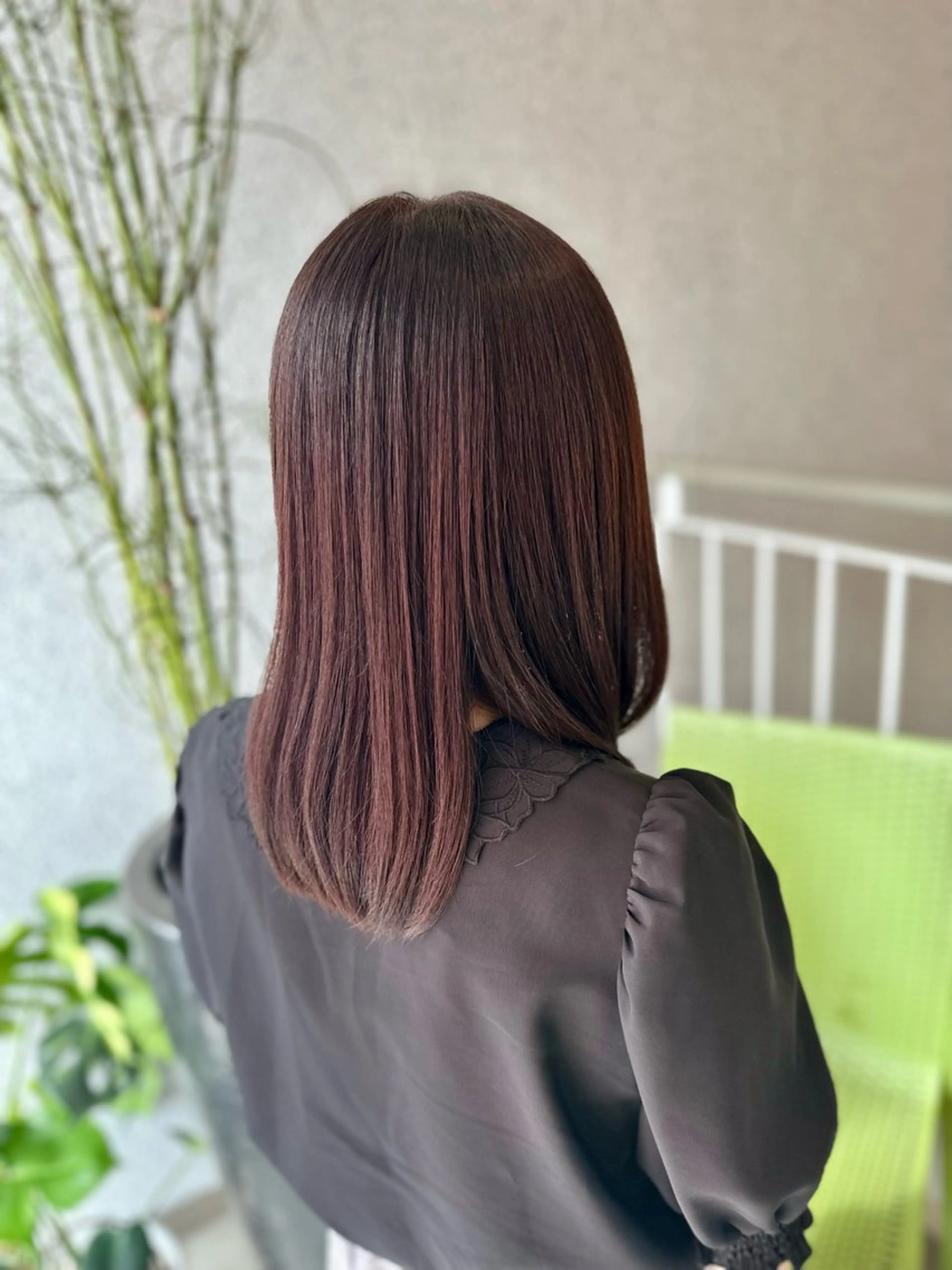 セミロング パーマ カット トリートメント 広中 裕一のマツエク・マツパデザイン