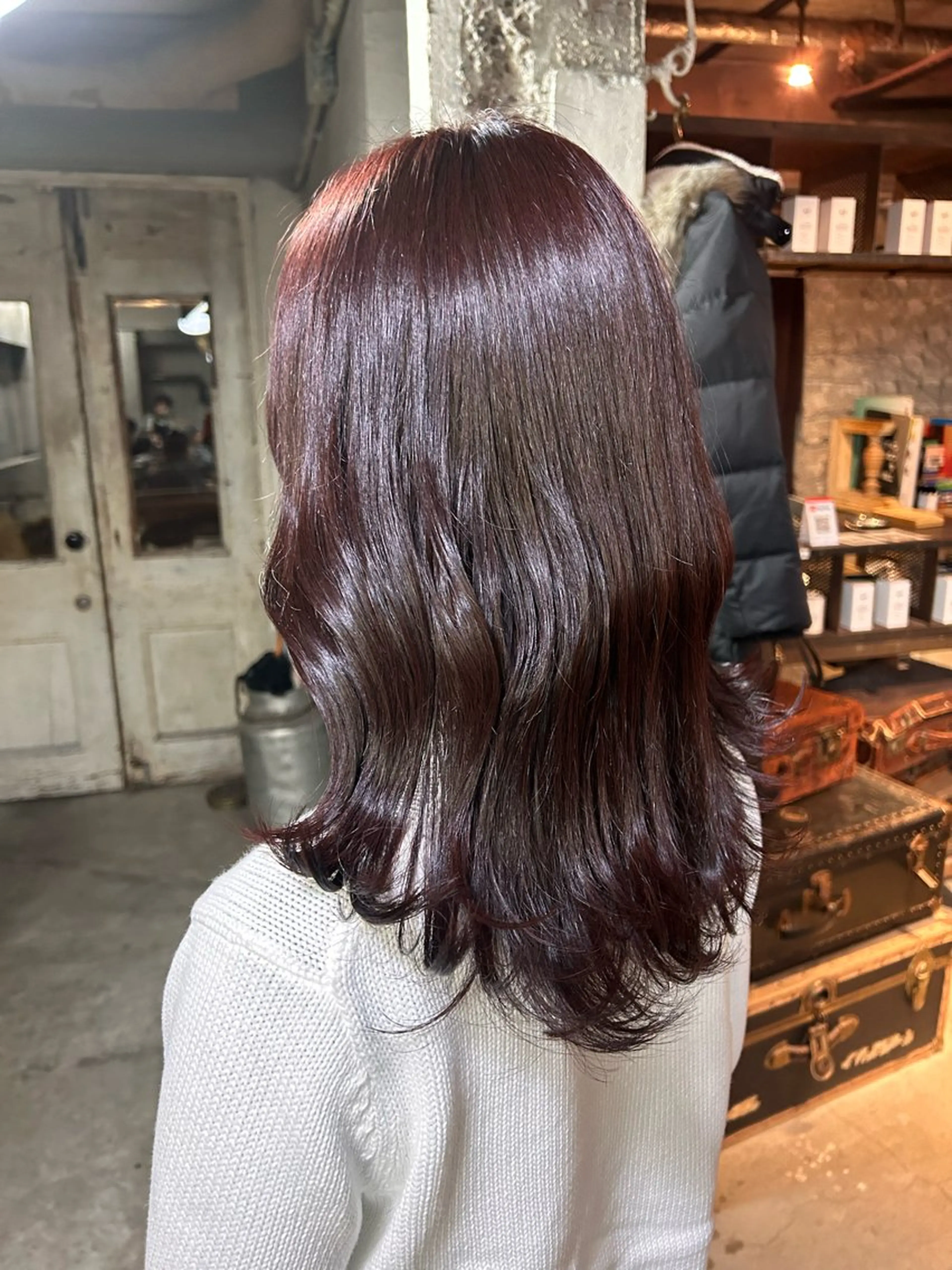 ミディアム カラー お任せヘア☘️☘️ 及川渚のヘアスタイル