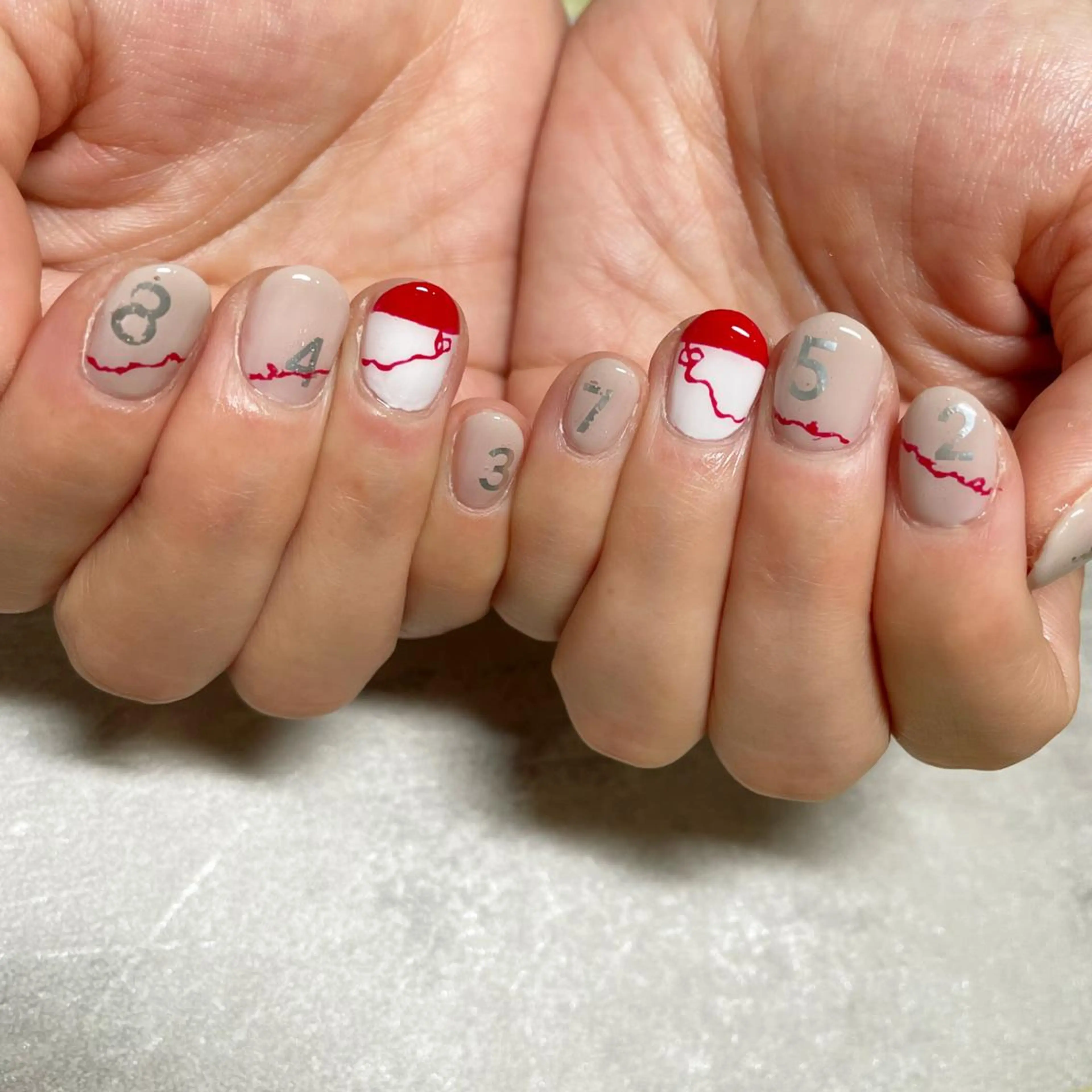 ネイル ハンドネイル 舟橋 恭子のネイルデザイン