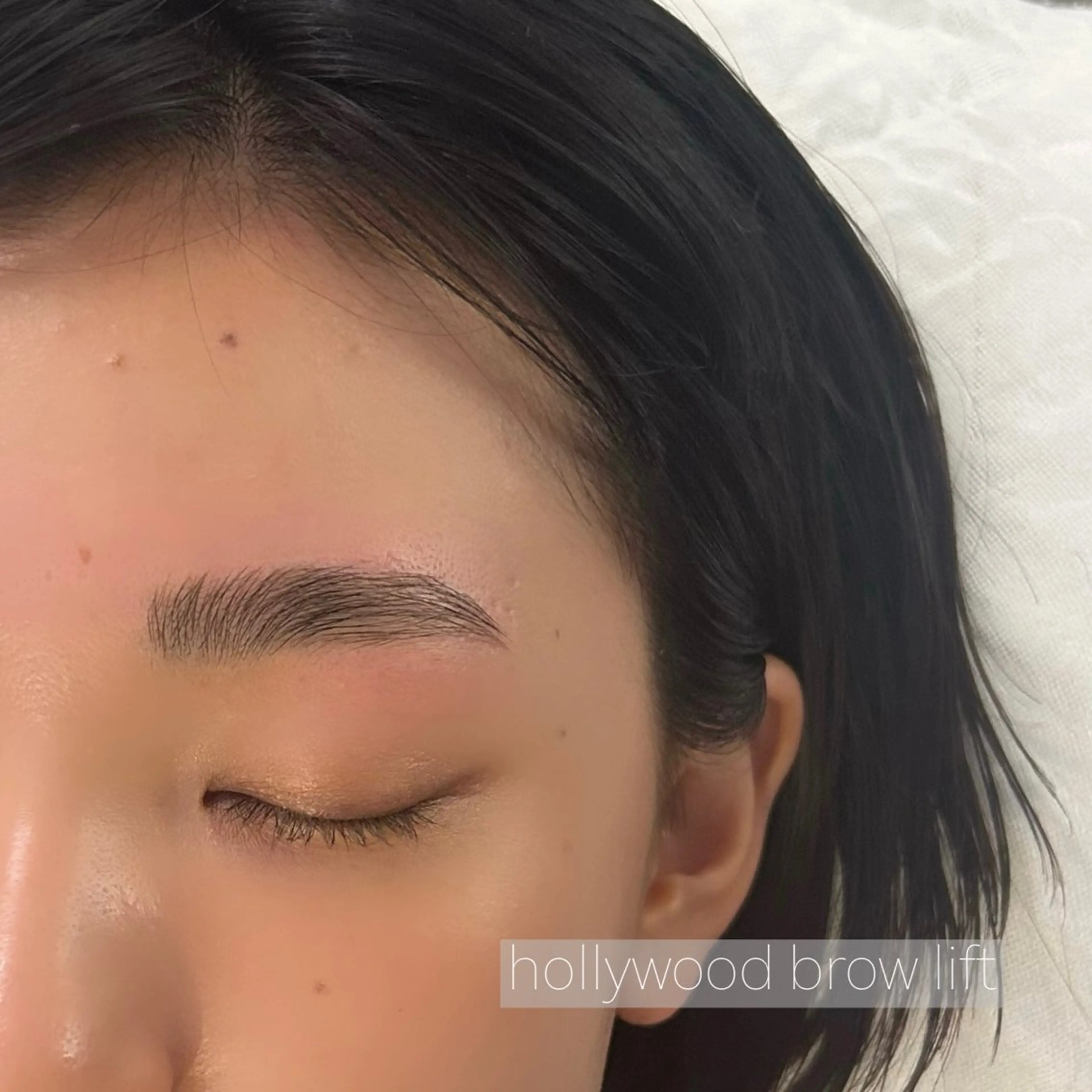 アイブロウ ハリウッドブロウリフト 吉祥寺kasumi 🌛eye/browのマツエク・マツパデザイン