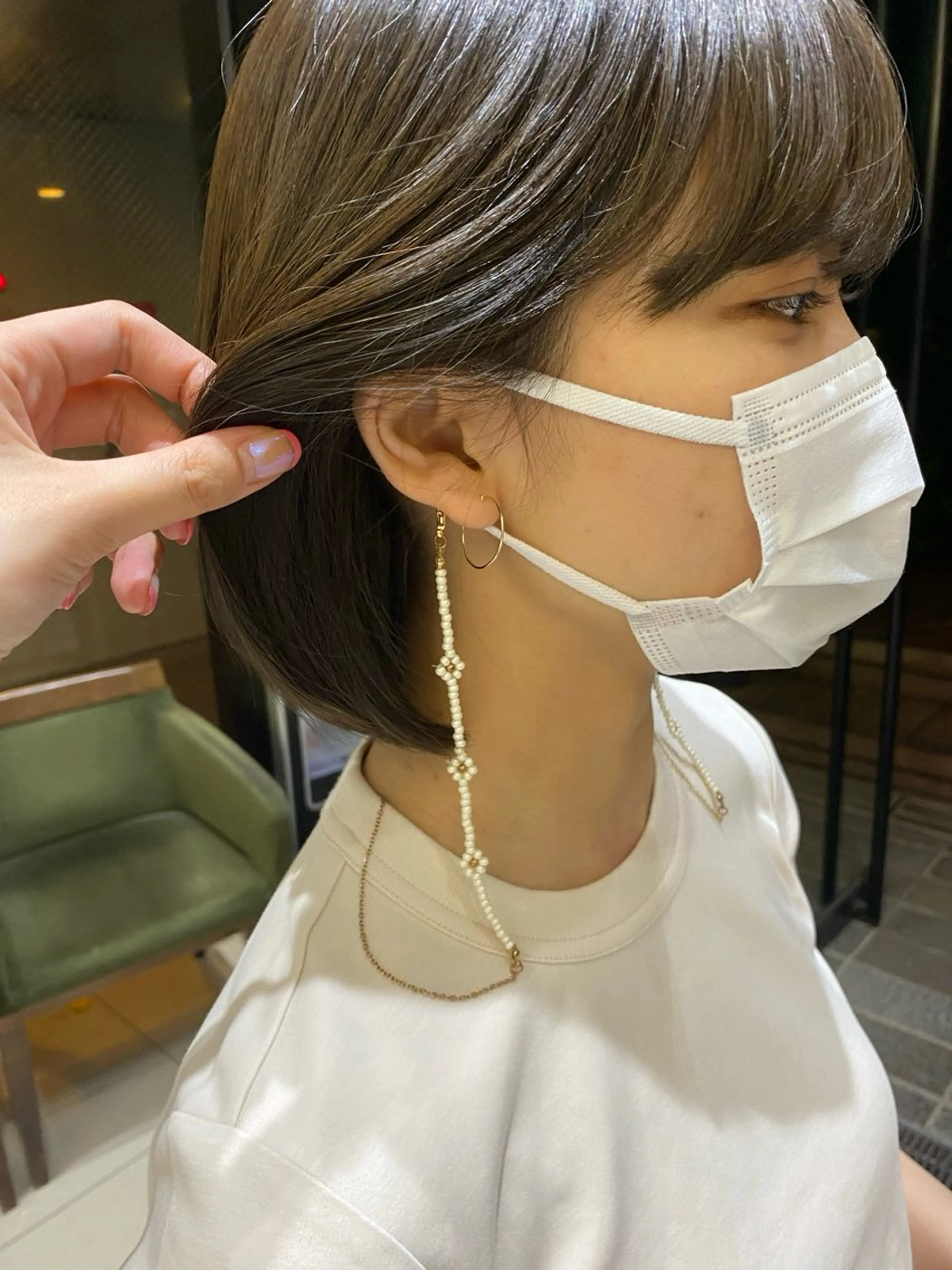 ショート カラー 🎗️【ヘアセット 美眉】吉川玲🎗️のヘアスタイル