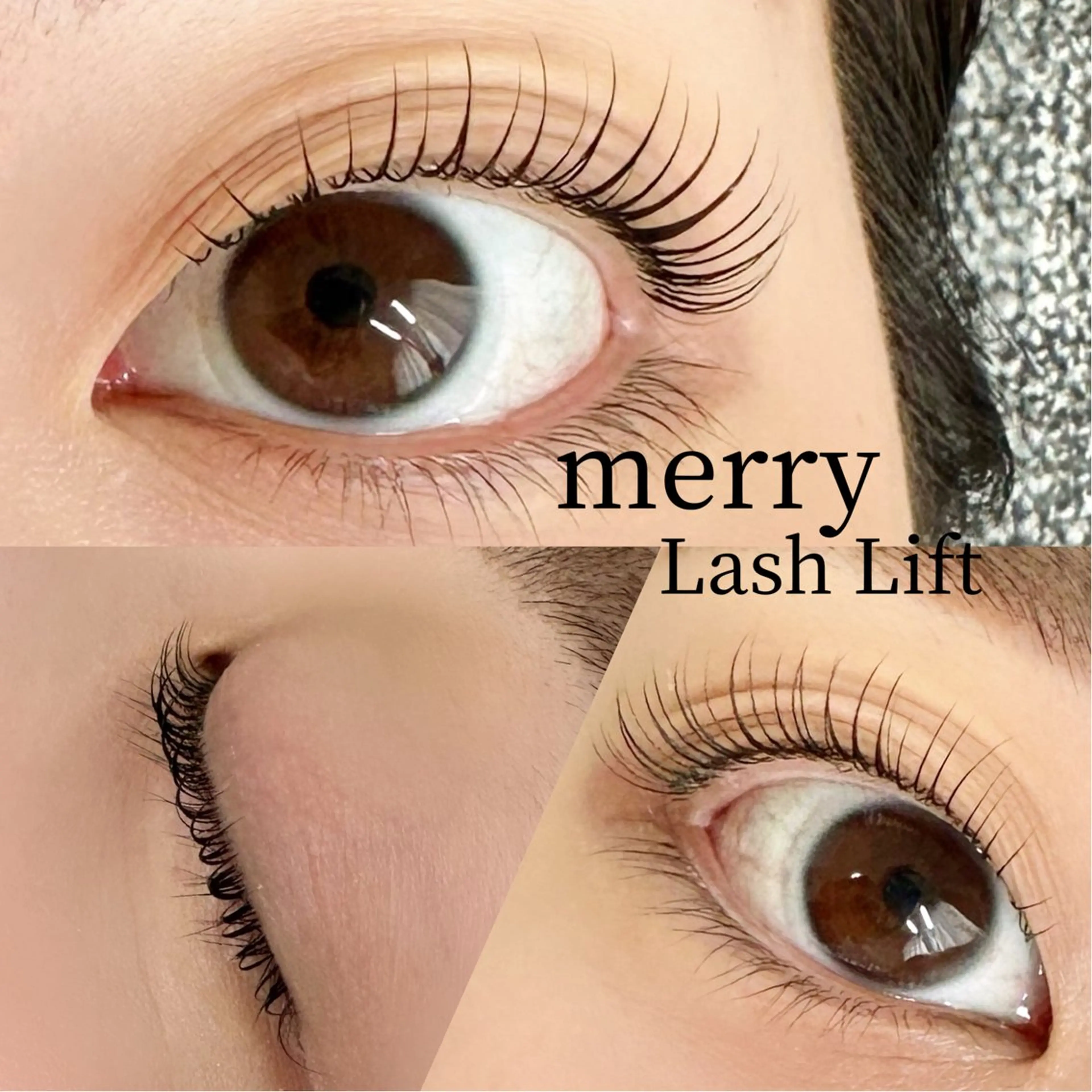 マツエク・マツパ merry Lash Liftのマツエク・マツパデザイン