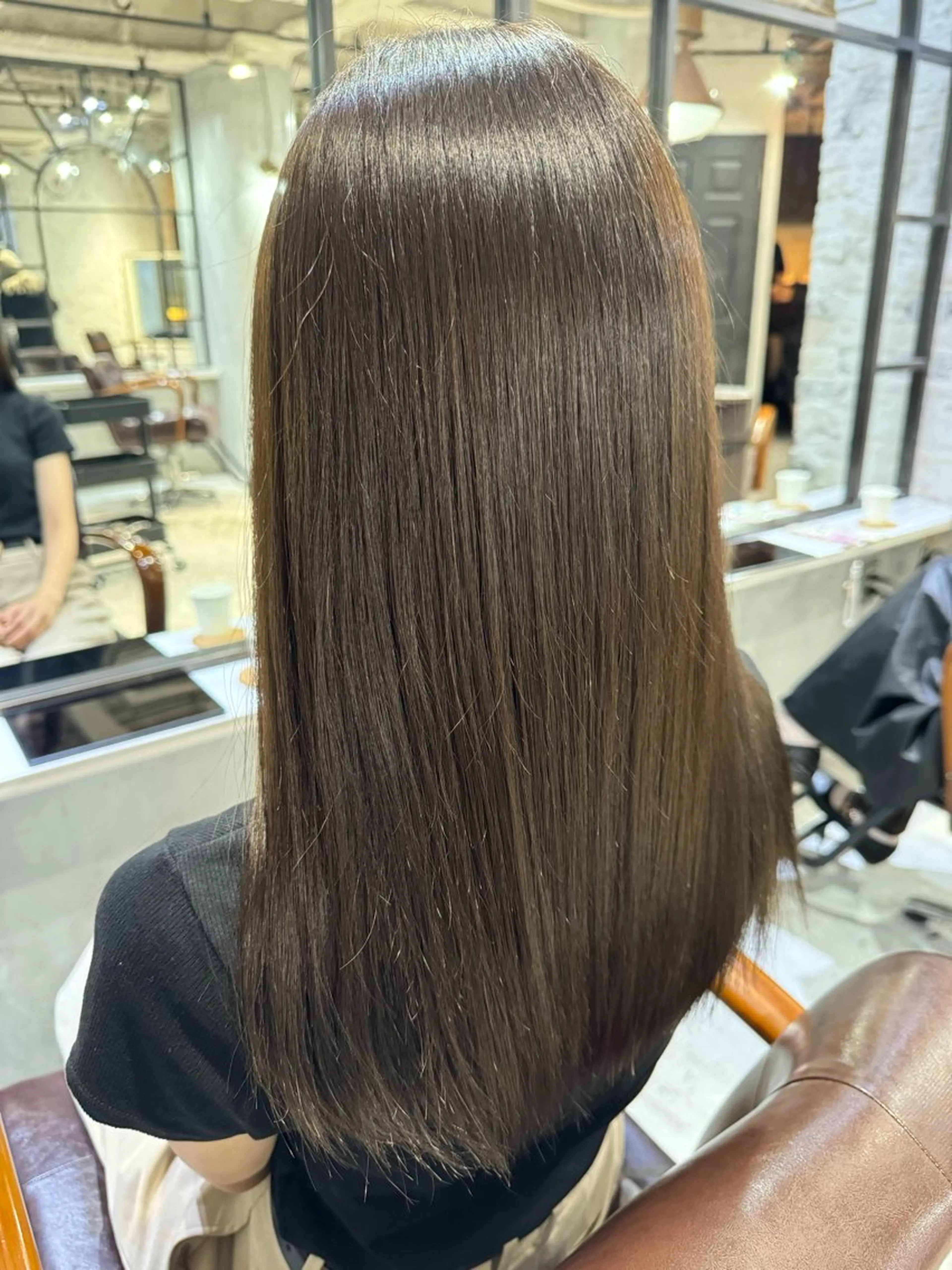 ロング カラー 髪質改善/縮毛矯正/ 艶髪/春山良太のヘアスタイル