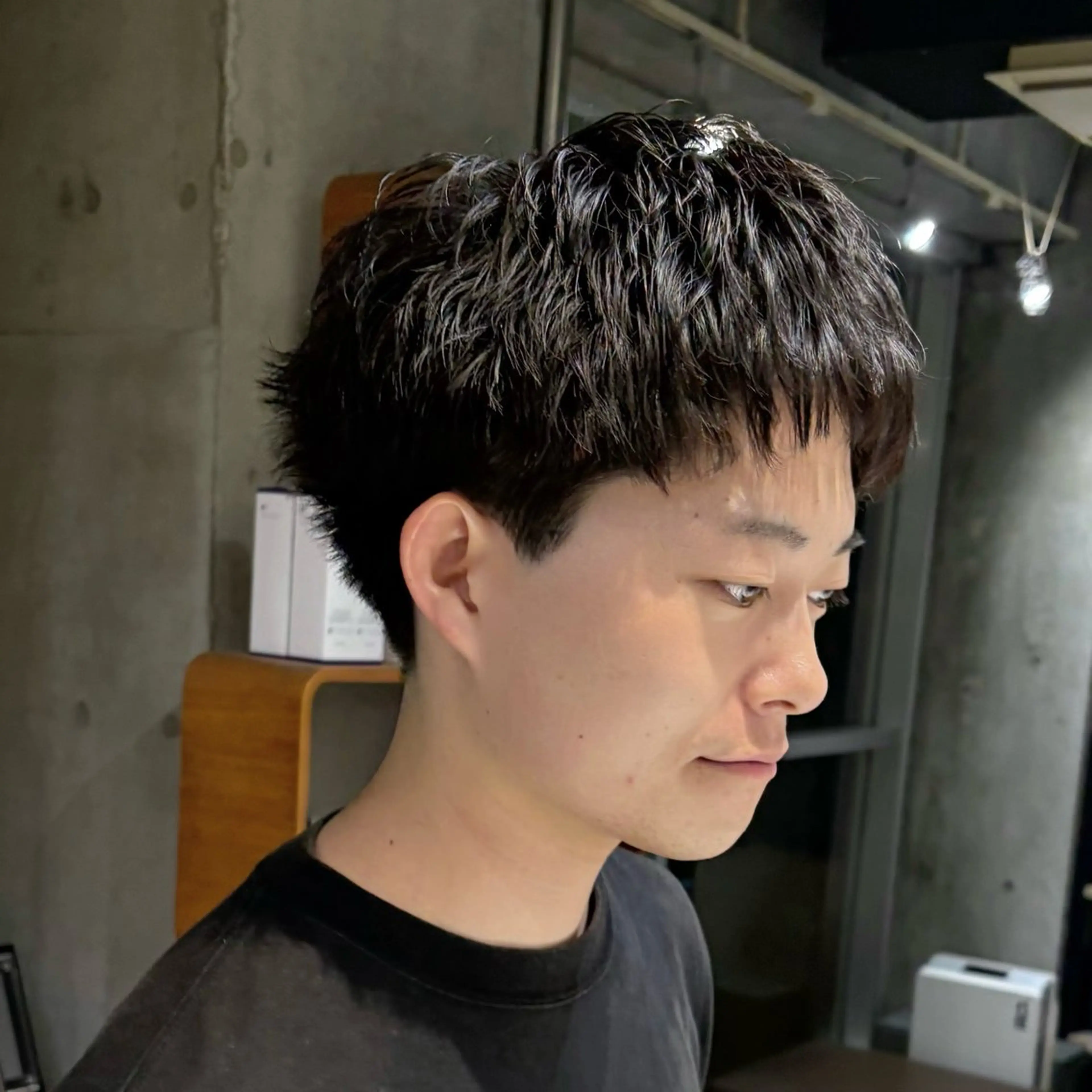 ショート パーマ メンズ fifth/メンズ パーマ/川﨑泰就のヘアスタイル