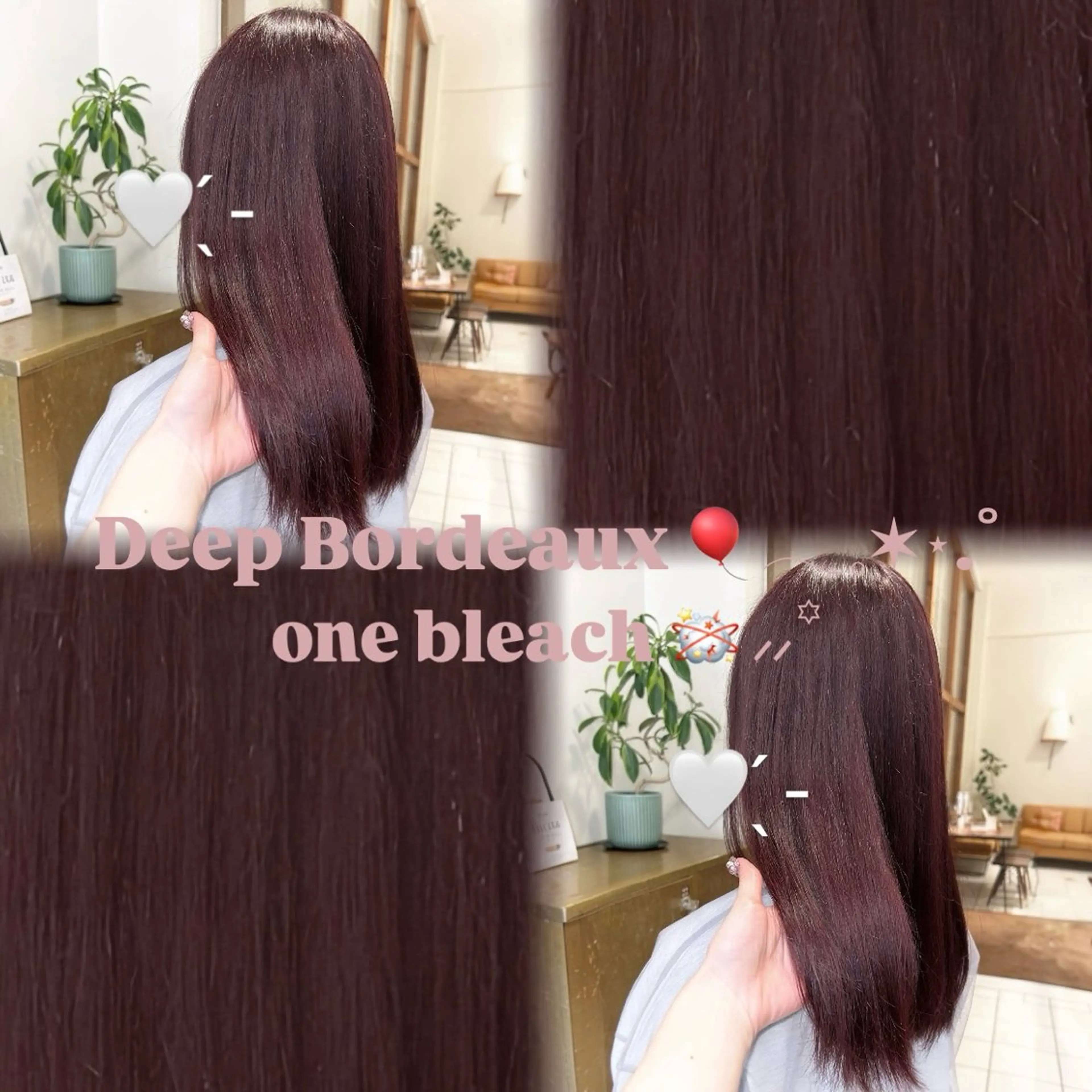 セミロング カラー ヘアカラー 透明感カラー×レイヤ ー🧊横田 冴のヘアスタイル
