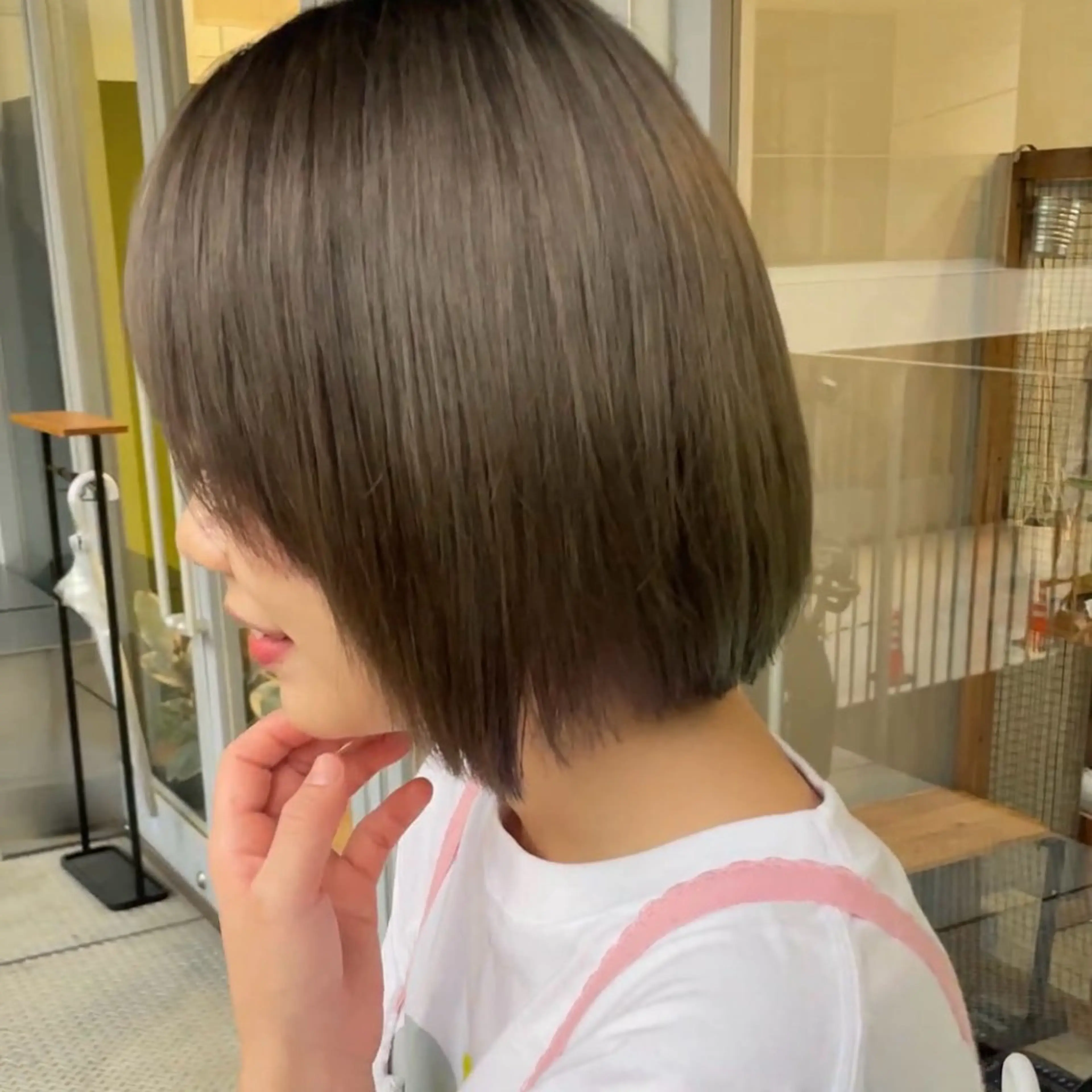 ショート カラー ヘアカラー トリートメント SHO 👻原宿 /艶カラーのヘアスタイル