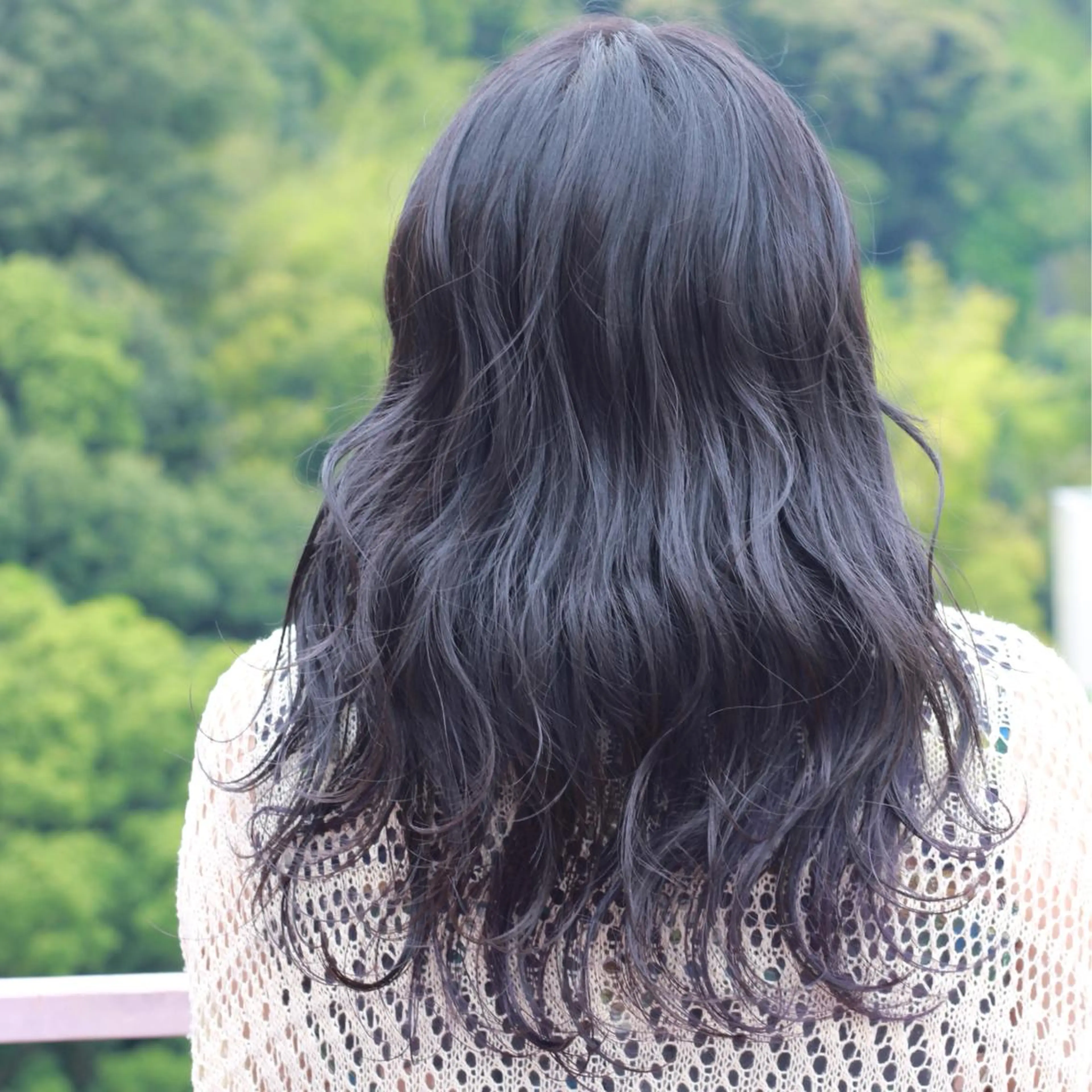 セミロング カラー ラベンダーカラー ヘアカラー Viage （ビアージュ）のヘアスタイル