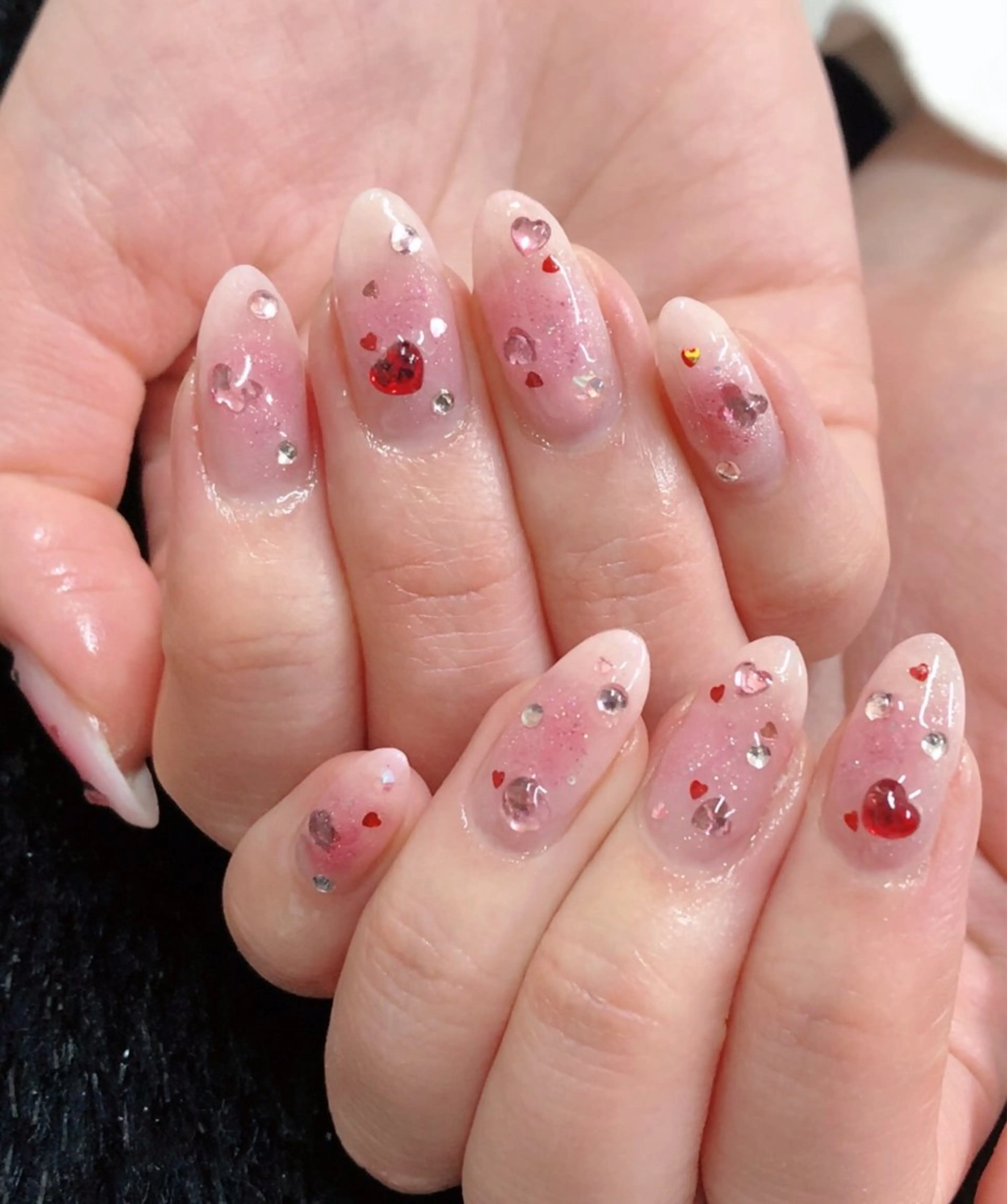 ネイル フレンチネイル ガラスフレンチ マグネットネイル ミラーネイル オフィスネイル ハンドネイル ハンドケア 大門浜松町 ネイルのネイルデザイン