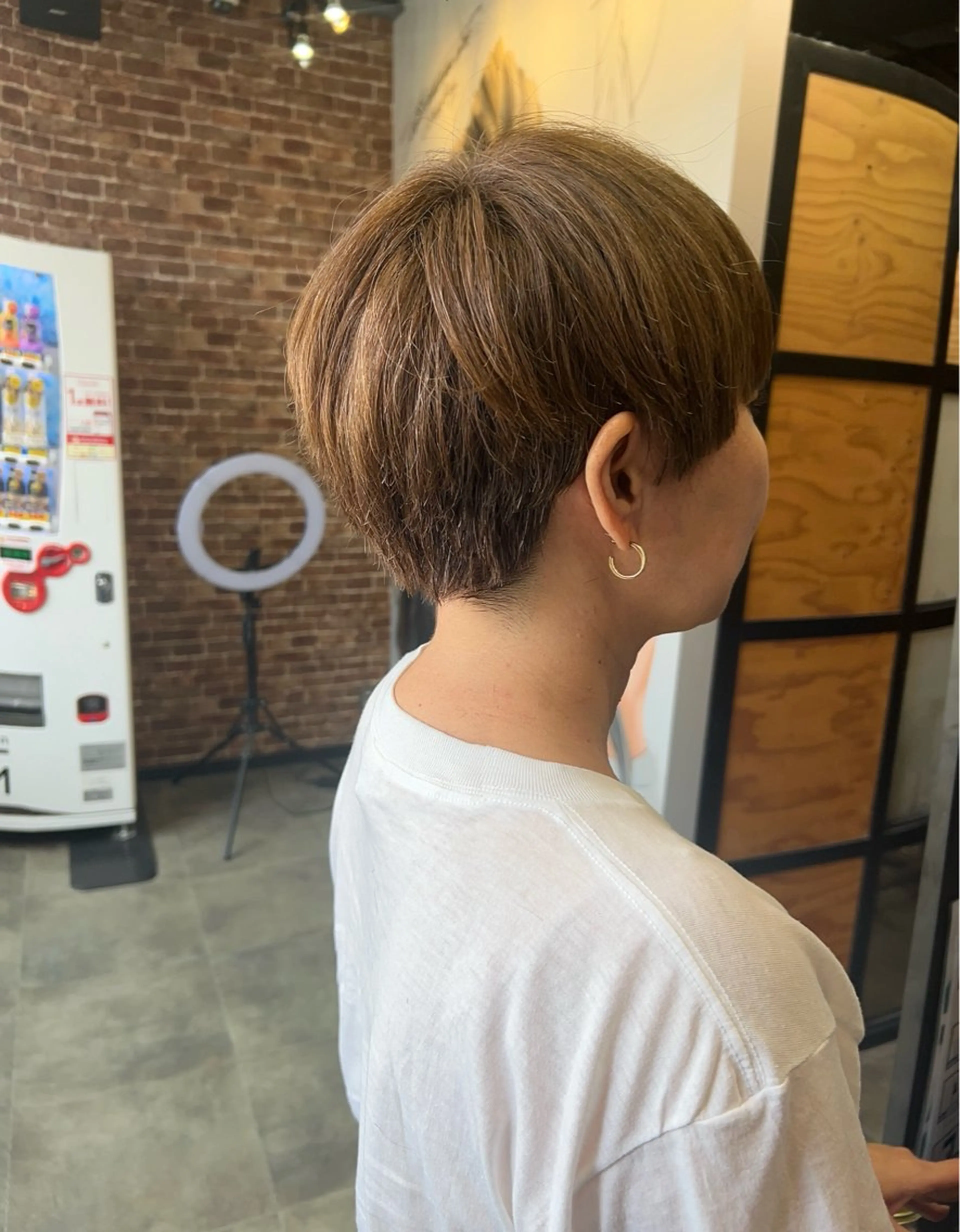 ショート カラー 久木原 ゆりのヘアスタイル