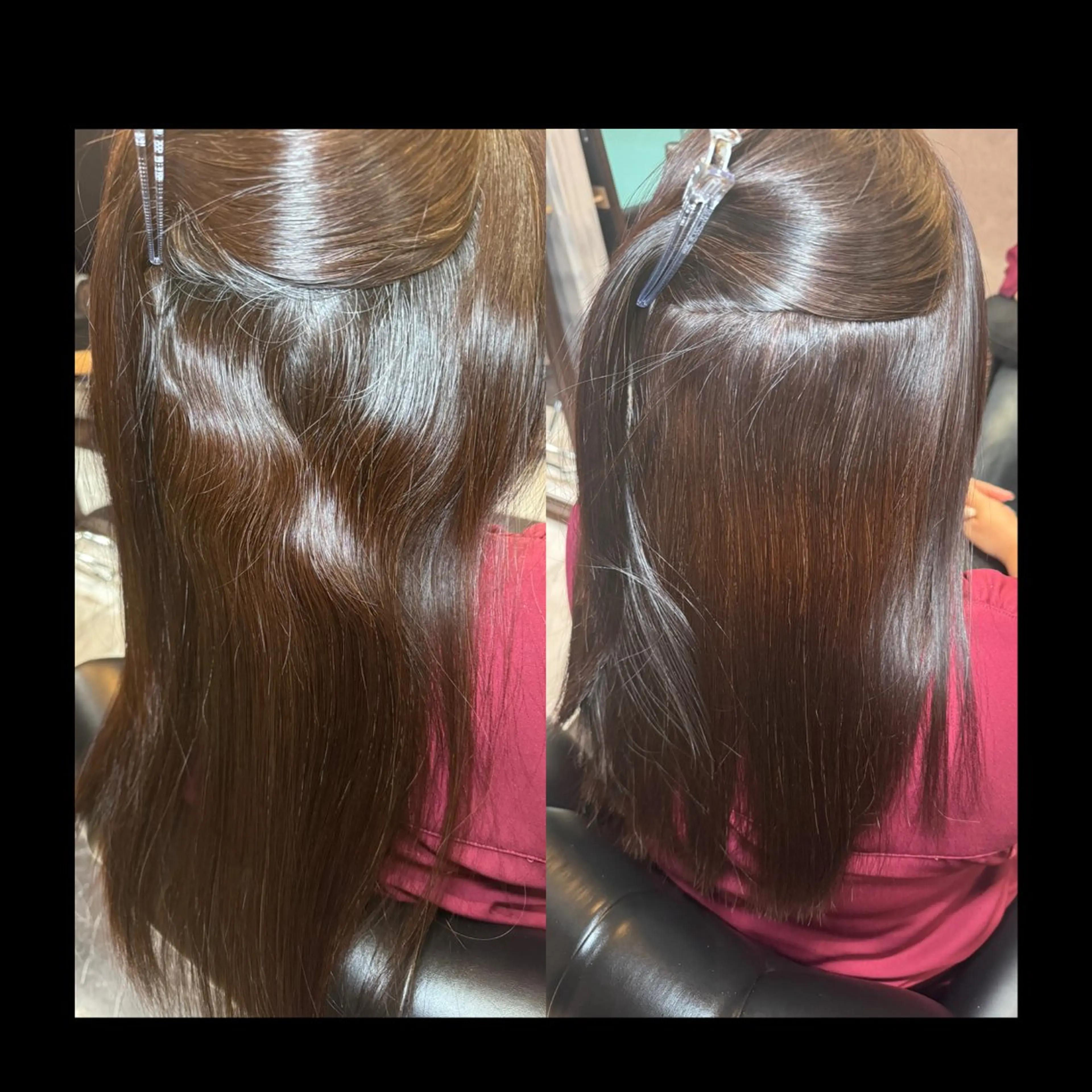 ロング 縮毛矯正 LuanaTOKYO 都築佑汰のヘアスタイル